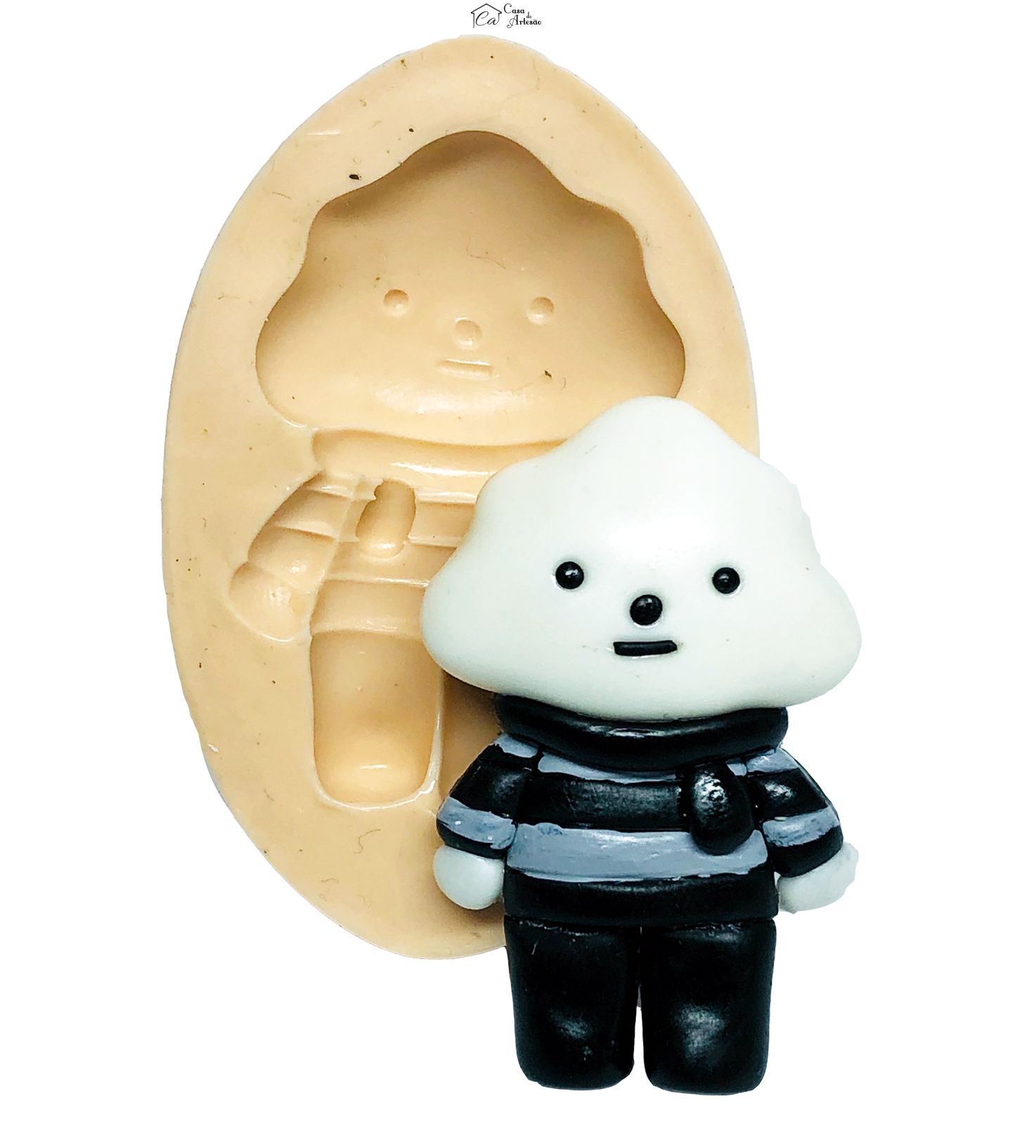 Molde de silicone - Cloud Doll - Menino - Medio - P746