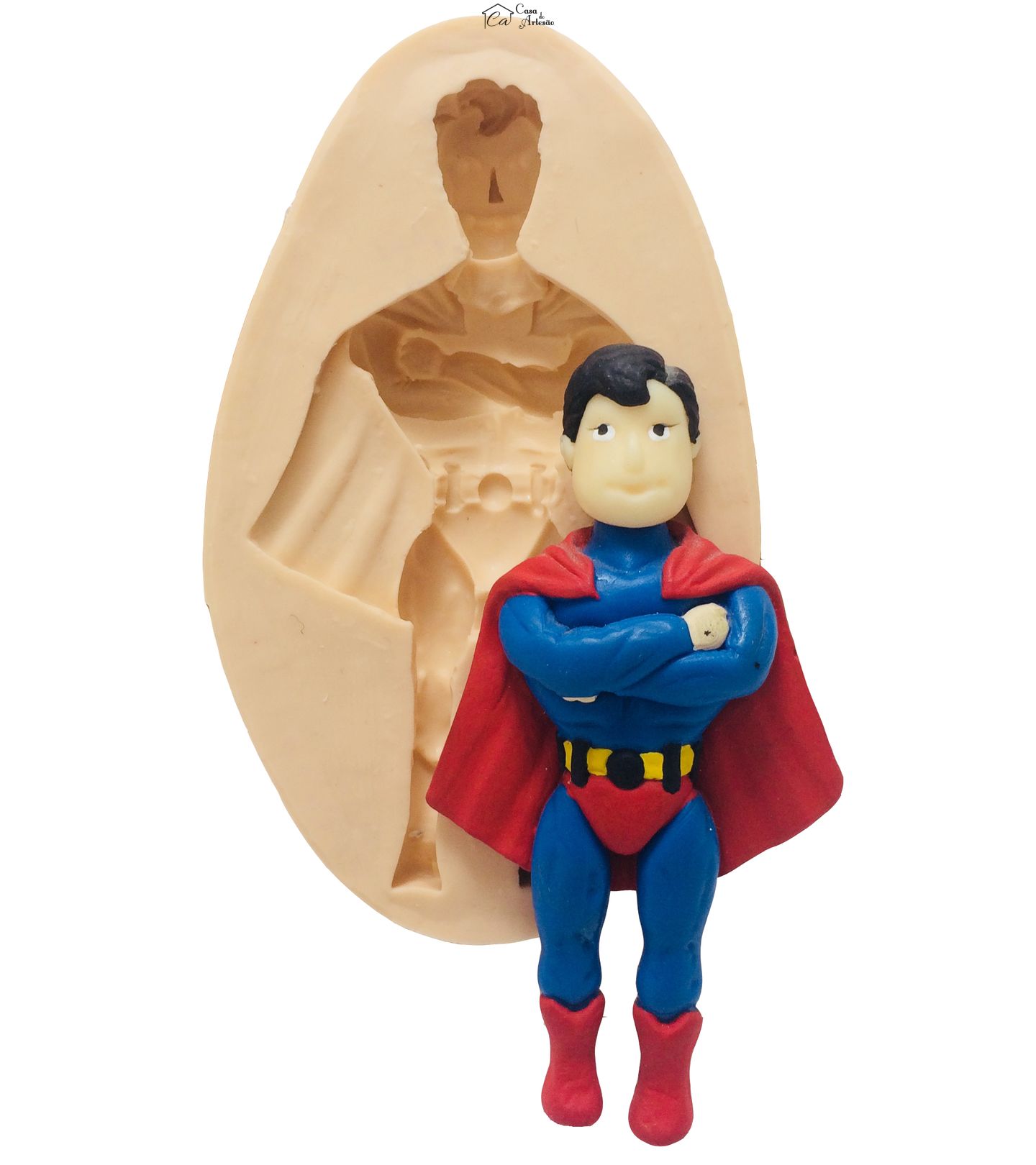 Molde de silicone - Super Homem