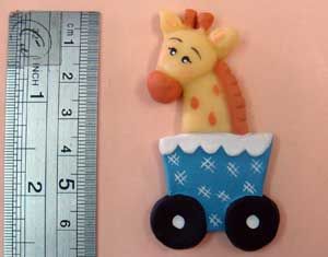 Girafa no Carrinho de Bebe - P114