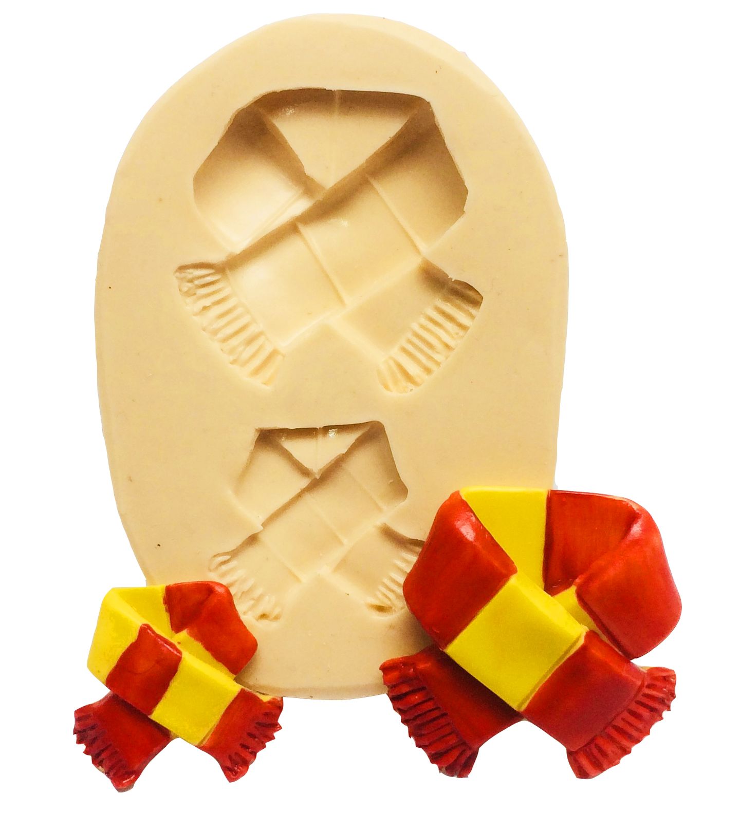 Molde de silicone - Harry Potter - Cachecol - 02 Tamanhos - P226