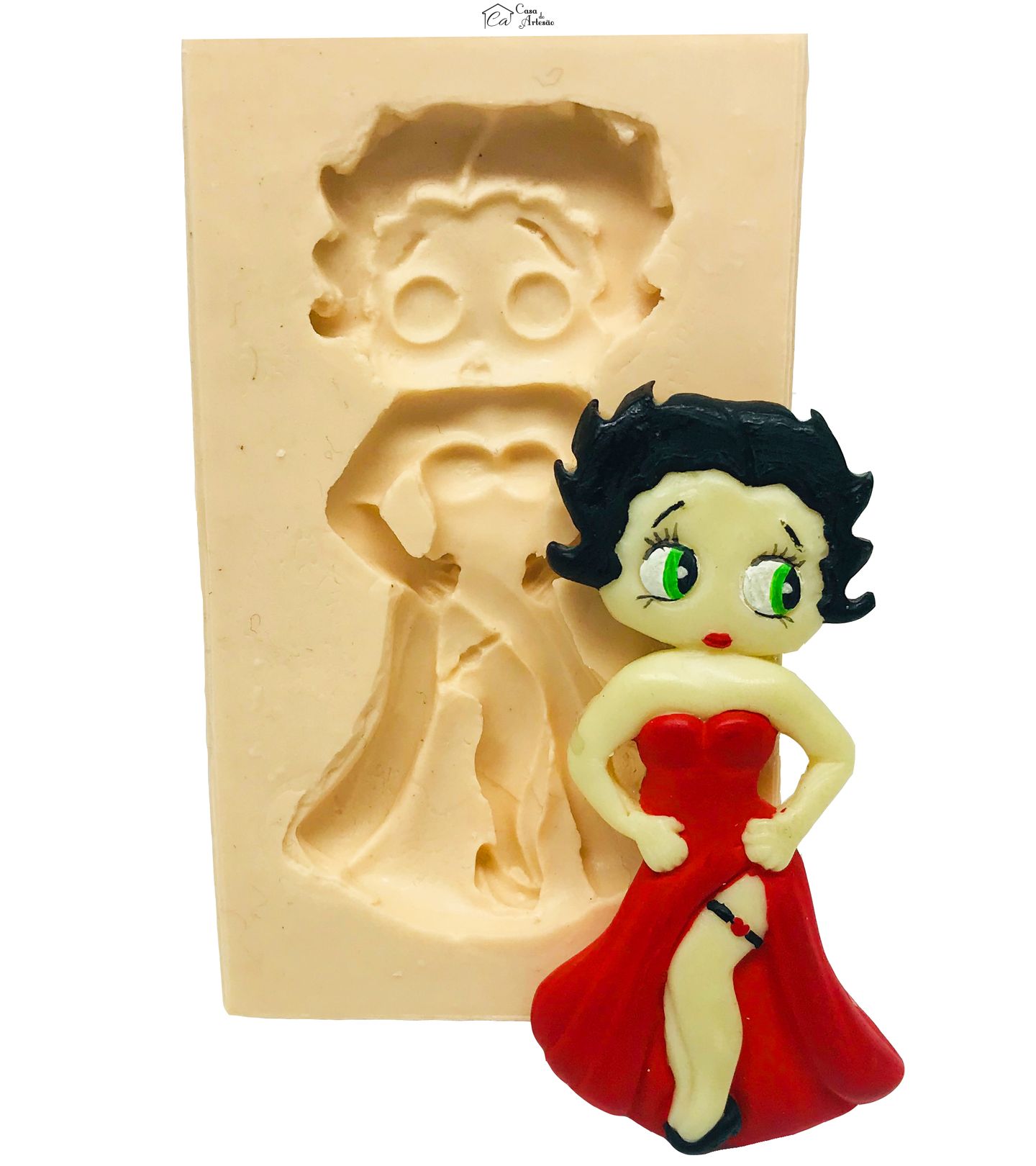 Molde de silicone - Betty Boop I  - P42
