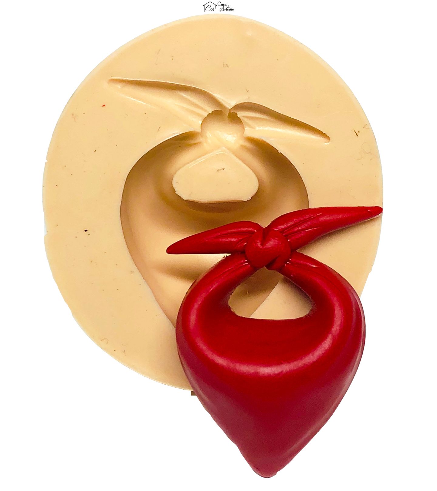 Molde de silicone - Tradições Nordestinas - Lenço - Grande - P656