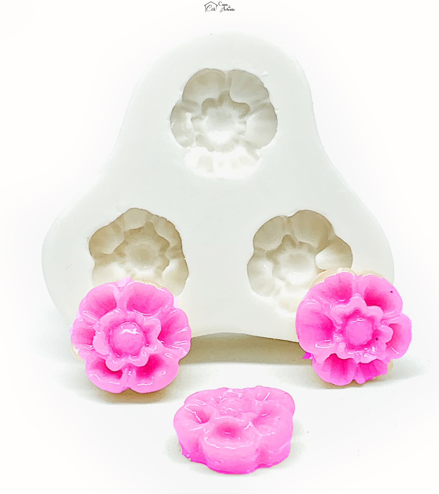Molde de silicone - Flores - P1147