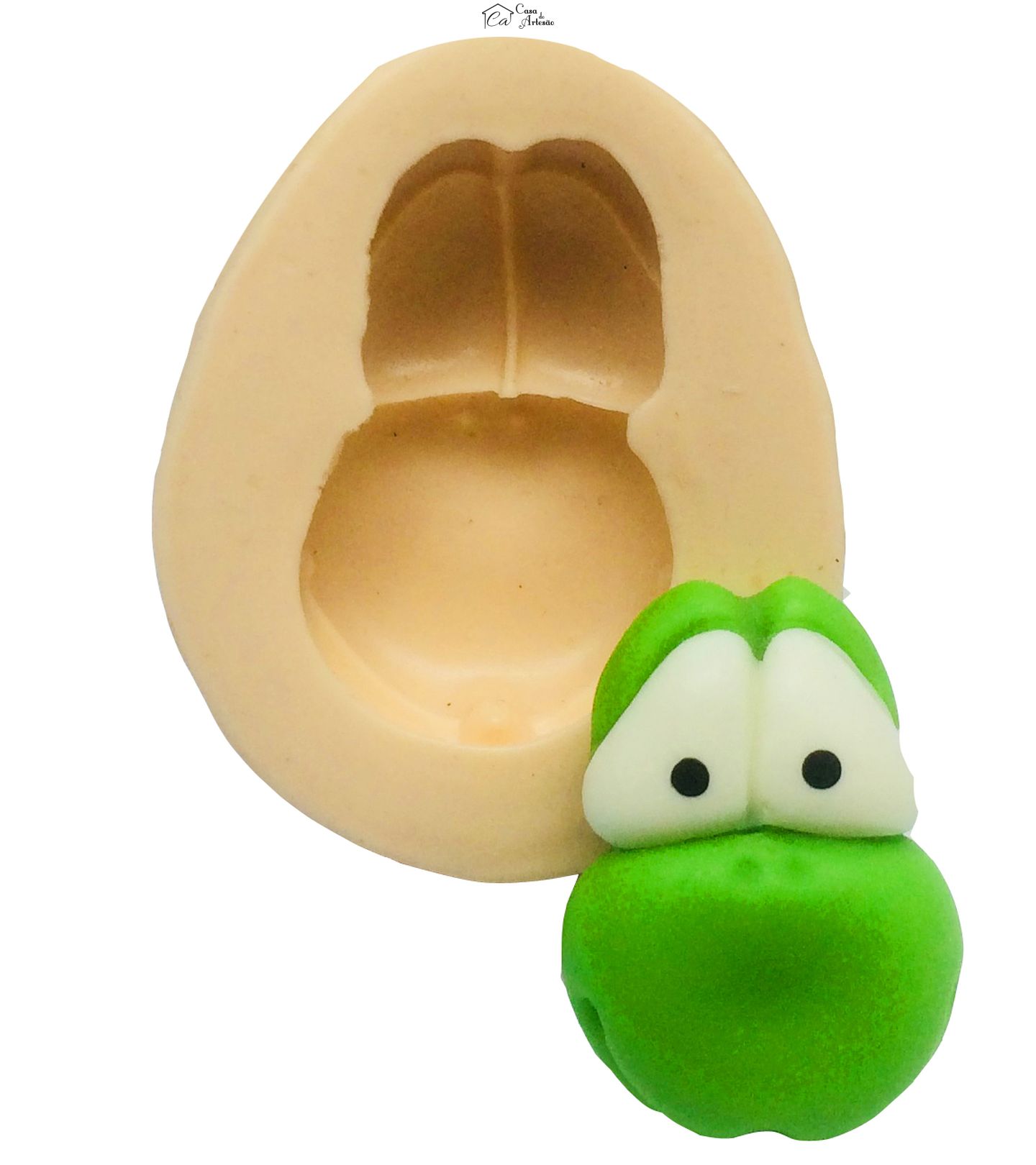 Molde de silicone - Rosto Sapo