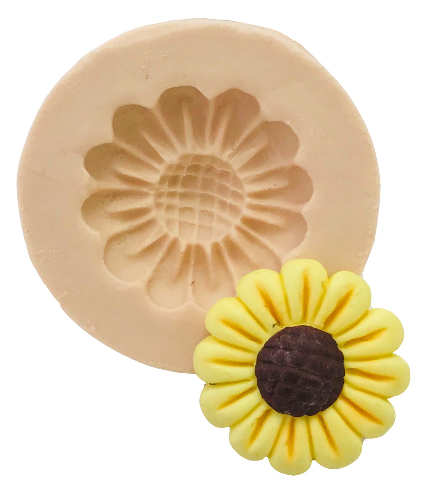 Molde de silicone - Girassol - P188