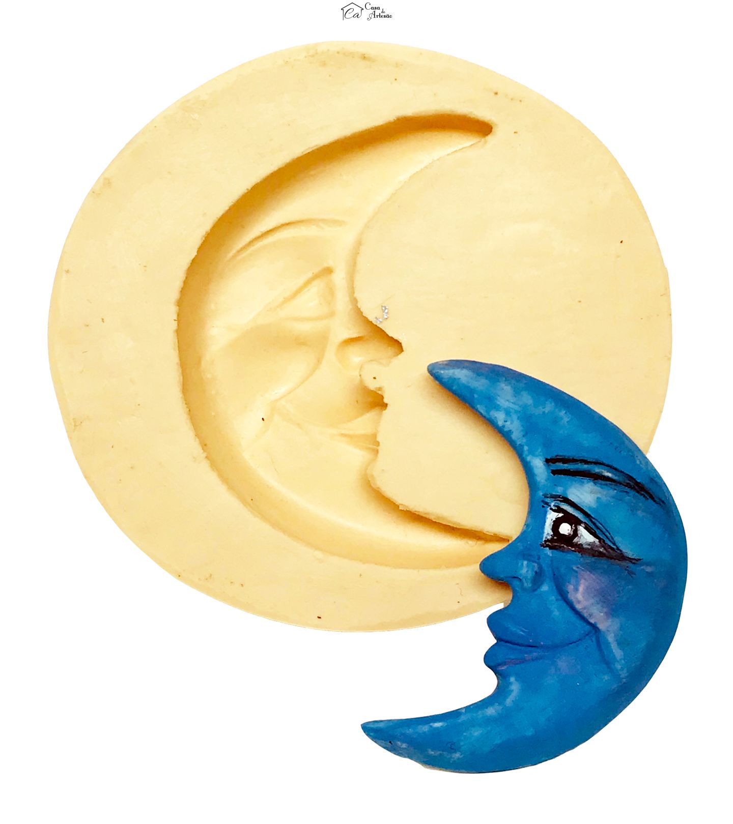 Molde de silicone - Lua Grande