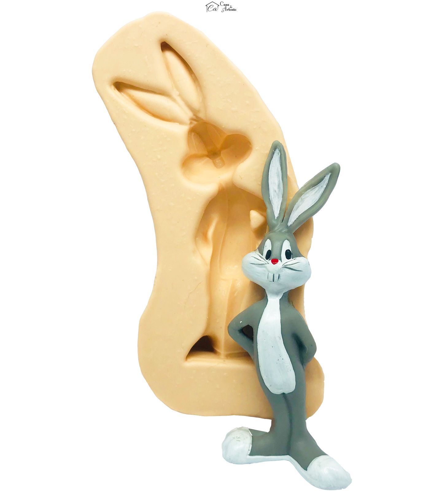 Molde de silicone - Perna Longa - P18