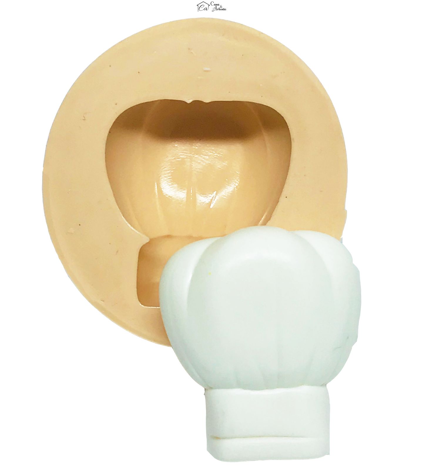 Molde de silicone - Utensilios de Cozinha - Chapeu Chef - Medio - P578