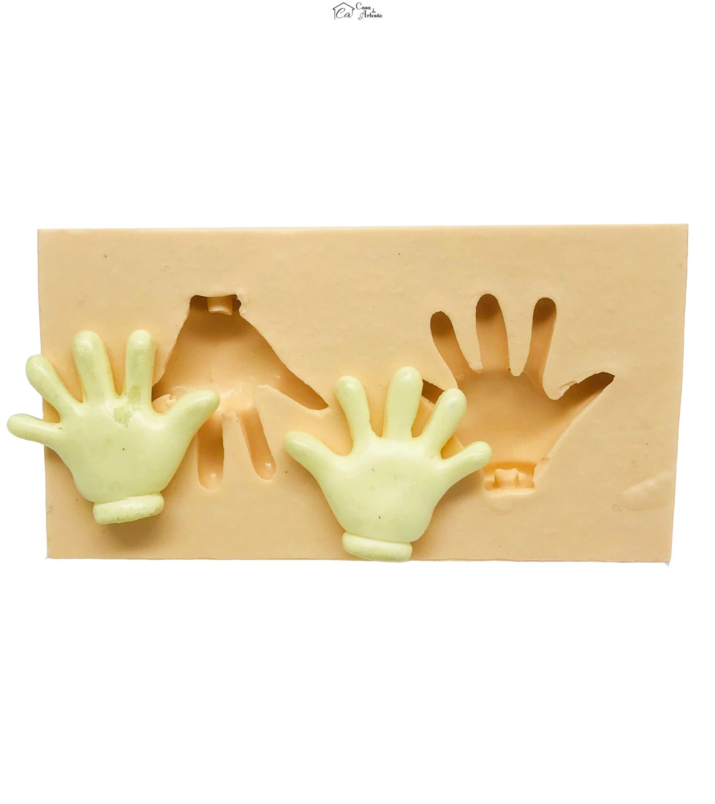 Molde de silicone - Maos - P28