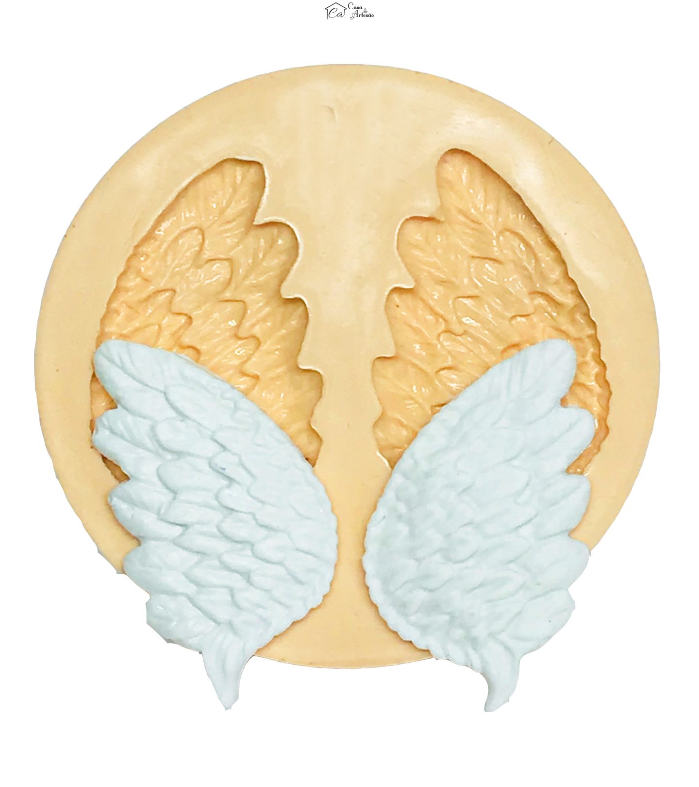 Molde de silicone - Asas - Mod.05 - Media - P508