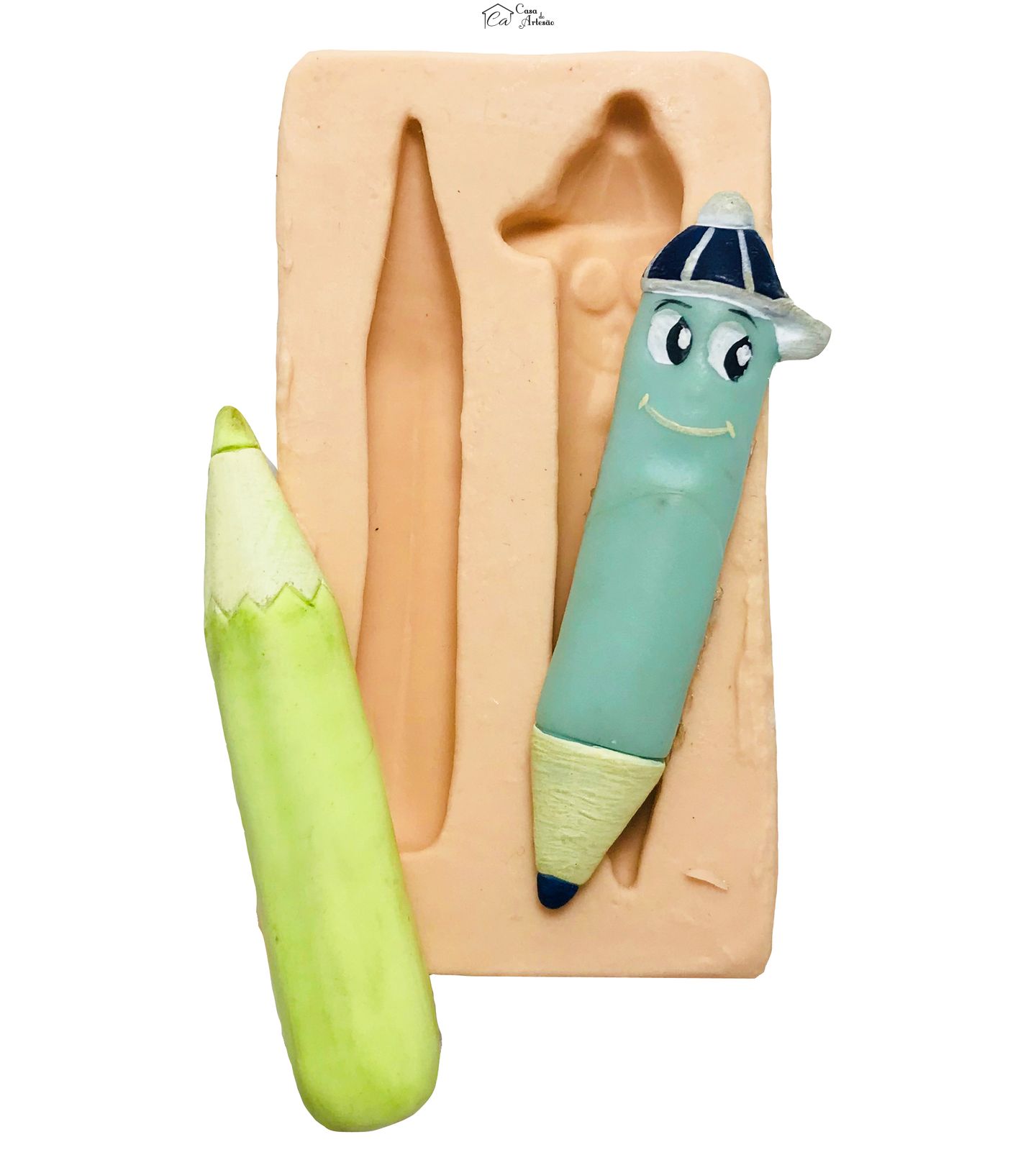 Molde de silicone - Lapis - P59