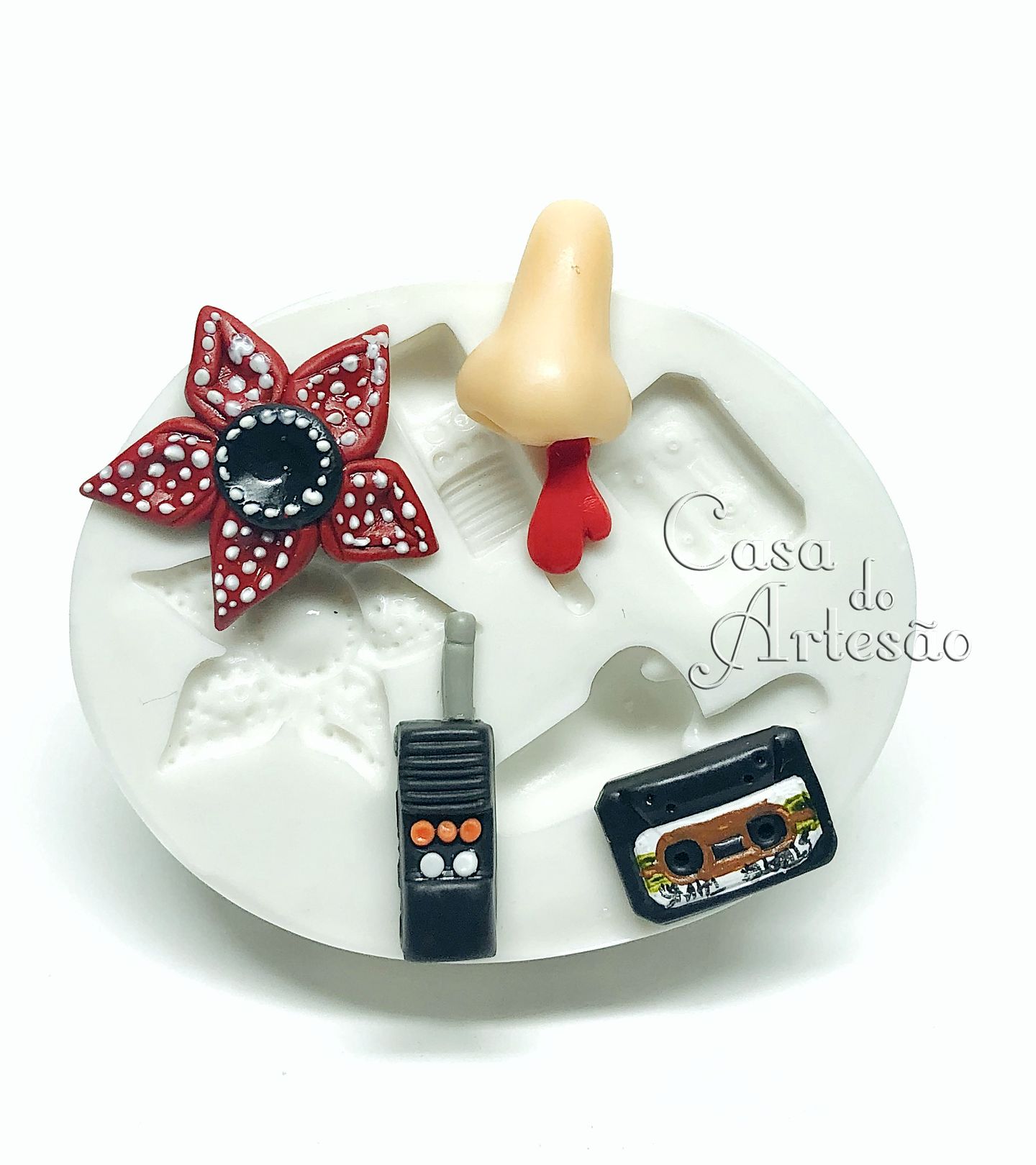 Molde de silicone - Stranger Things - Diversos - Pequeno - P912