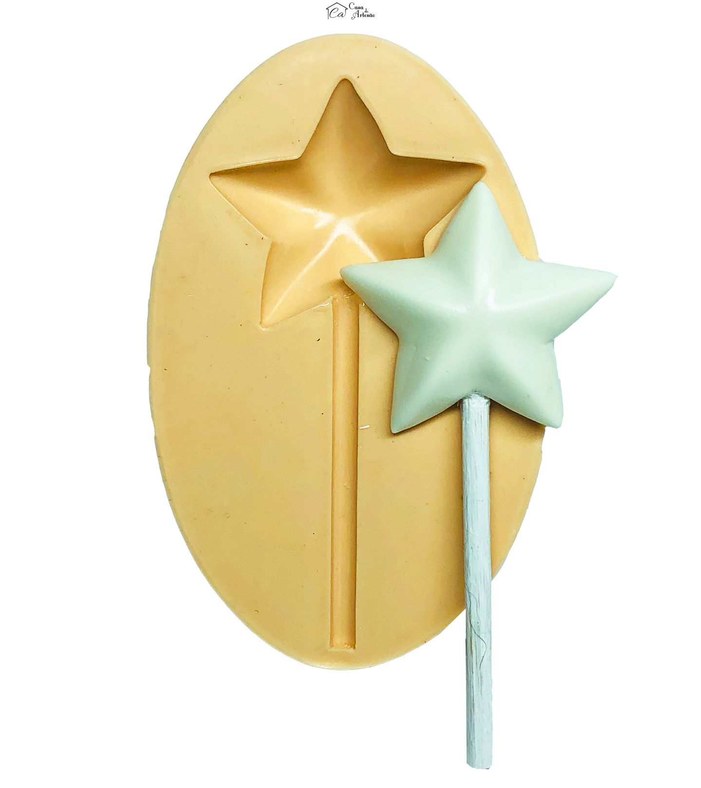 Molde de silicone - Varinha Magica - Grande - P748