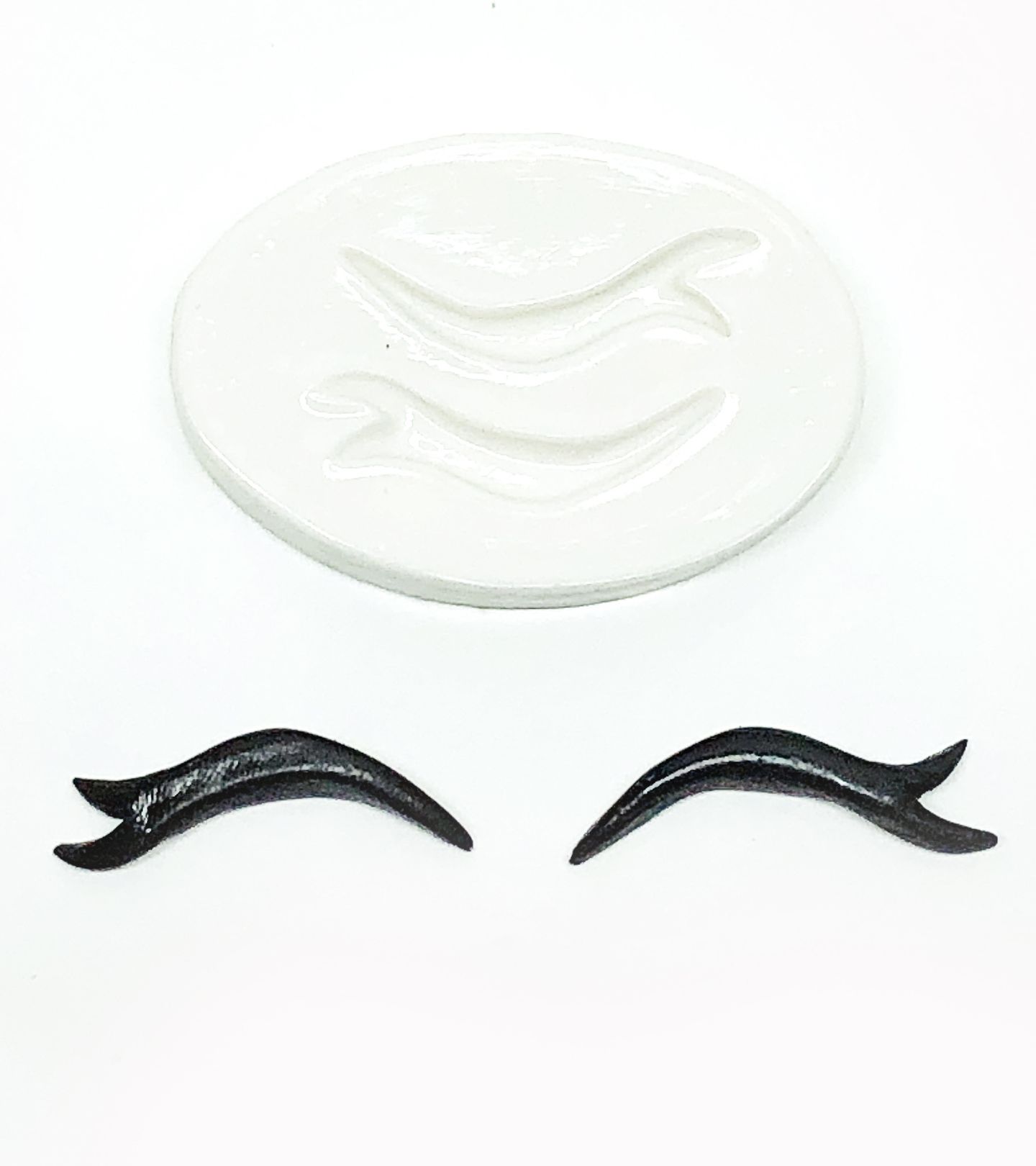 Molde de silicone - Unicornio - Cilios - Mod. 02 - Pequeno - P568/P1024