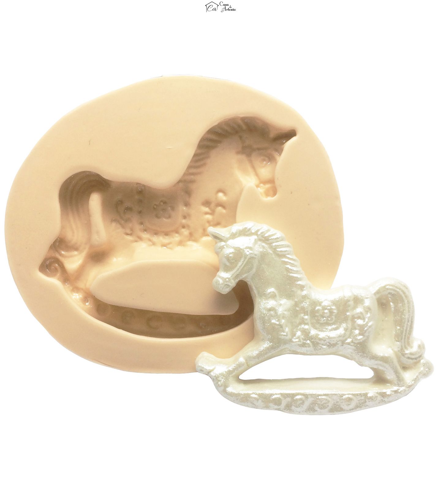 Molde de silicone - Carrossel - Extra Grande - P330