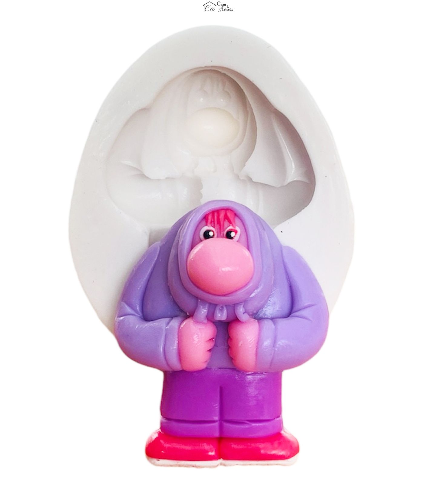 Molde de silicone - Divertida Mente - Vergonha - Media - P1248