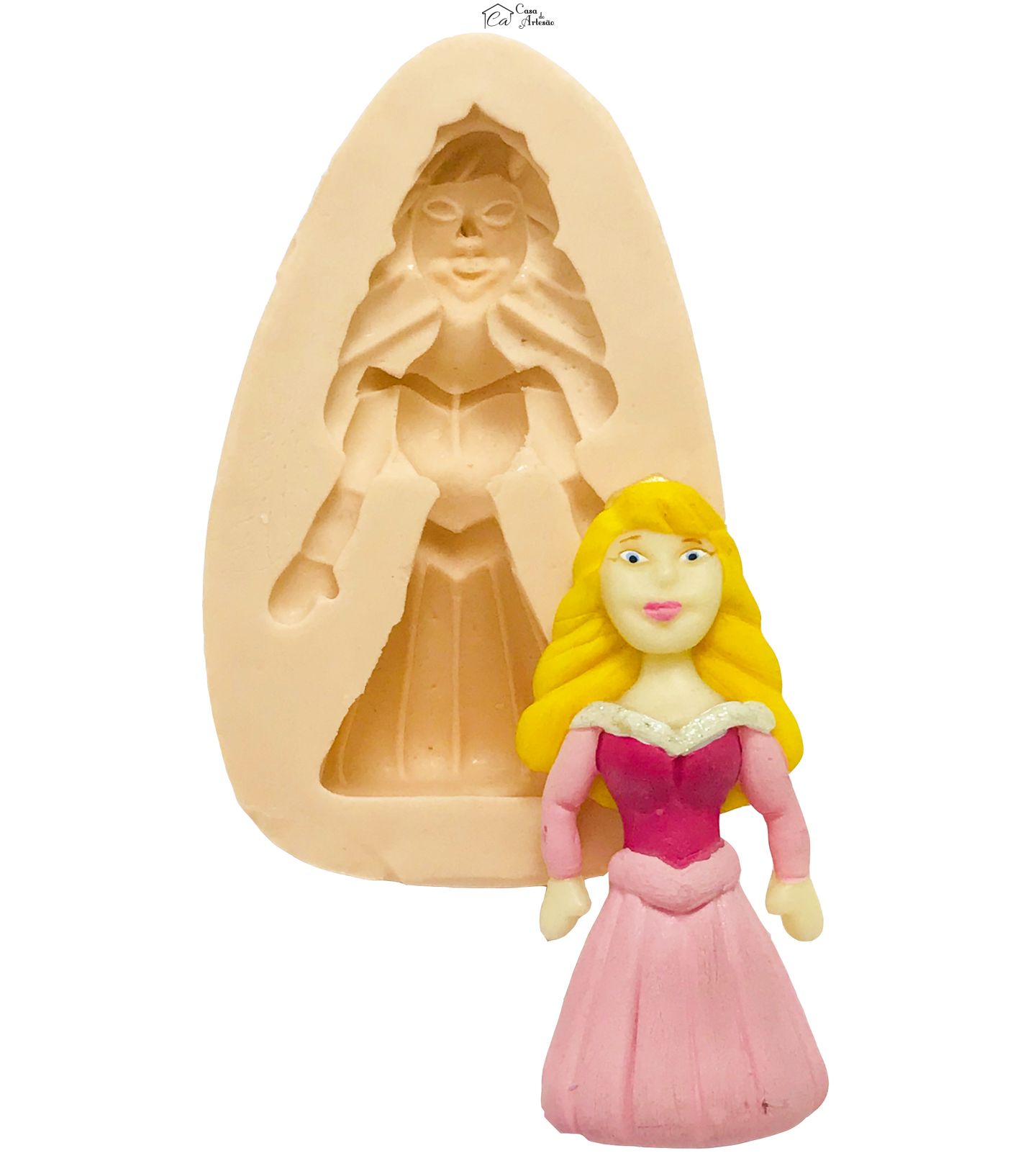 Molde de silicone - Princesa III - P79