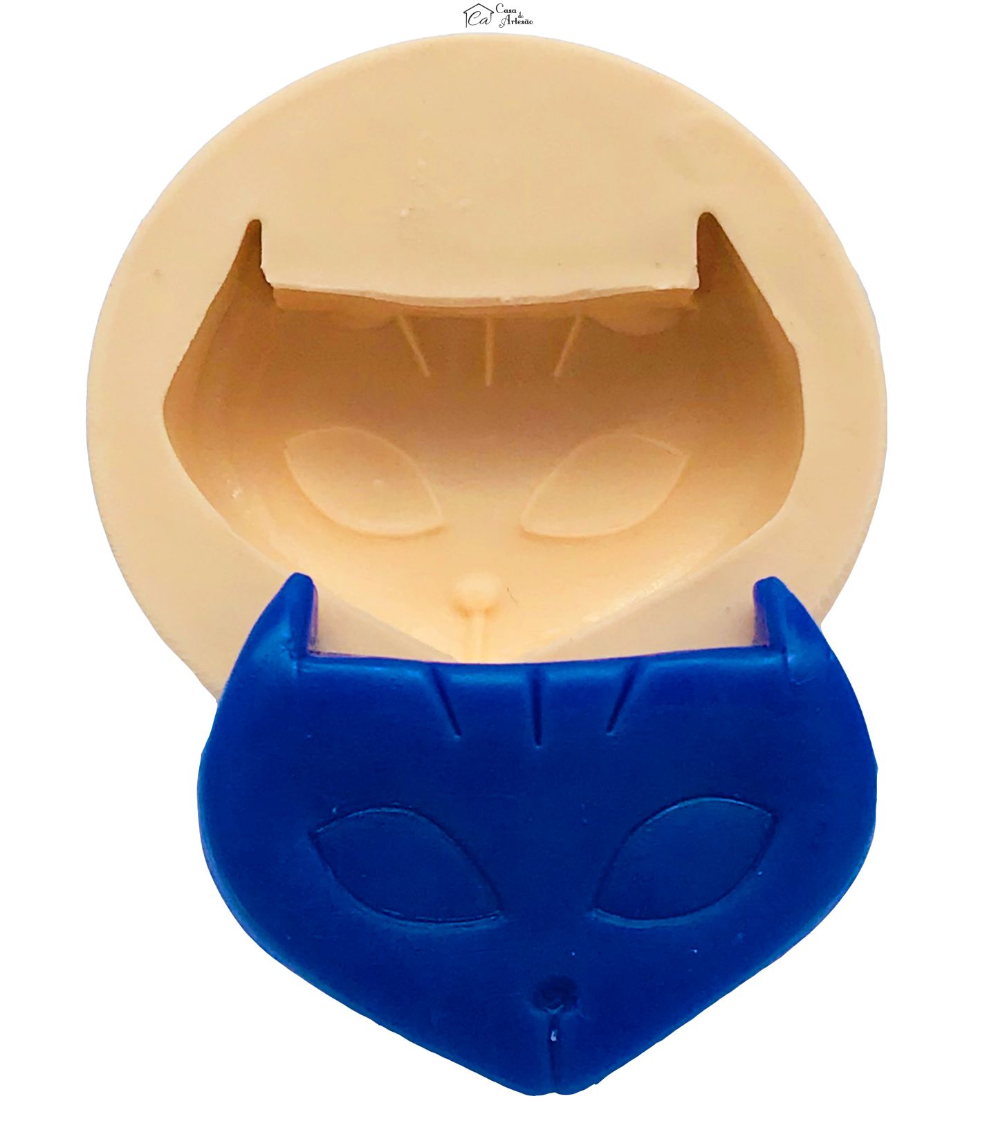 Molde de silicone - PJMasks - Mascara Catboy - Media - P458