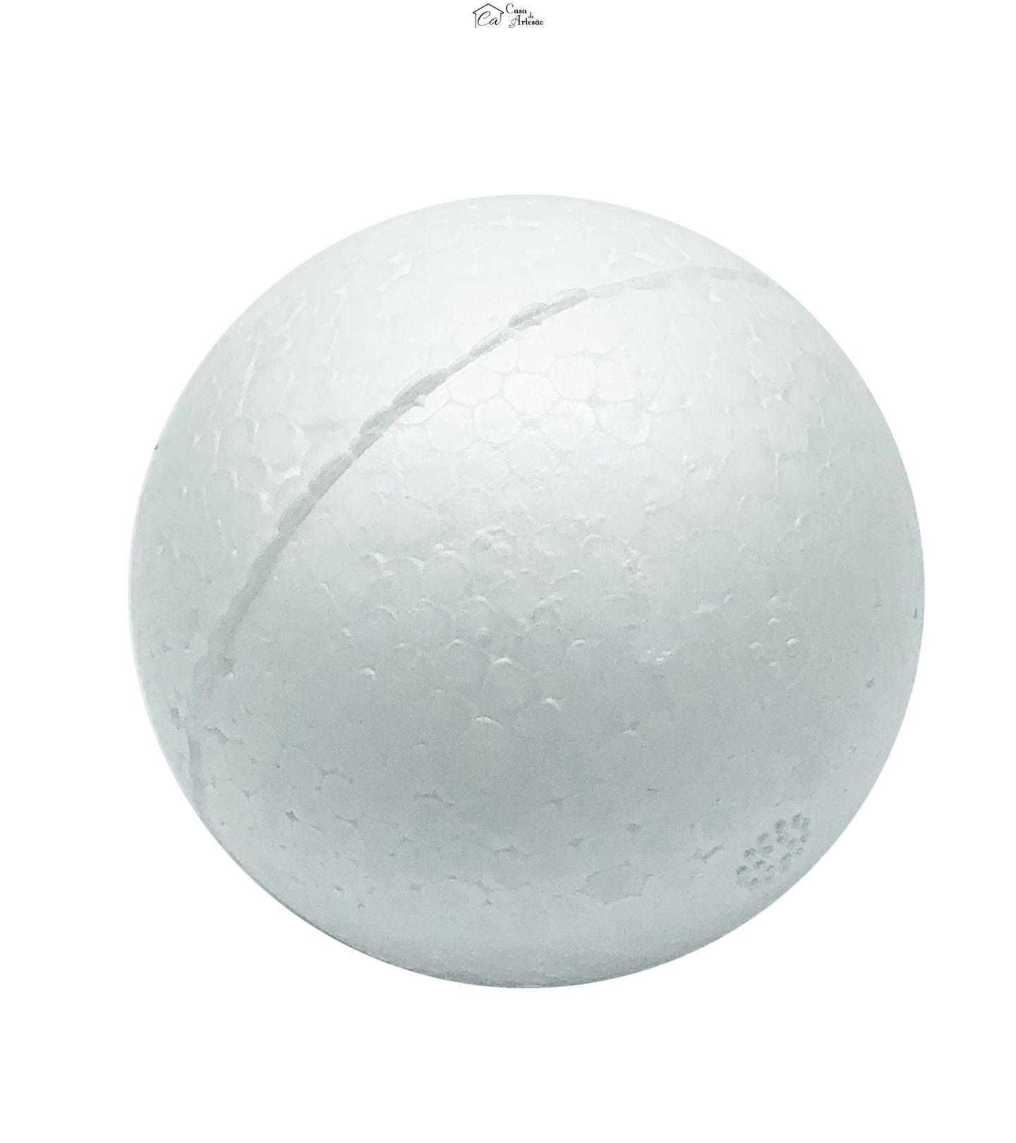 Isopor - Bola  Ø   50 mm - Pacote c/ 50 - Cod.0081