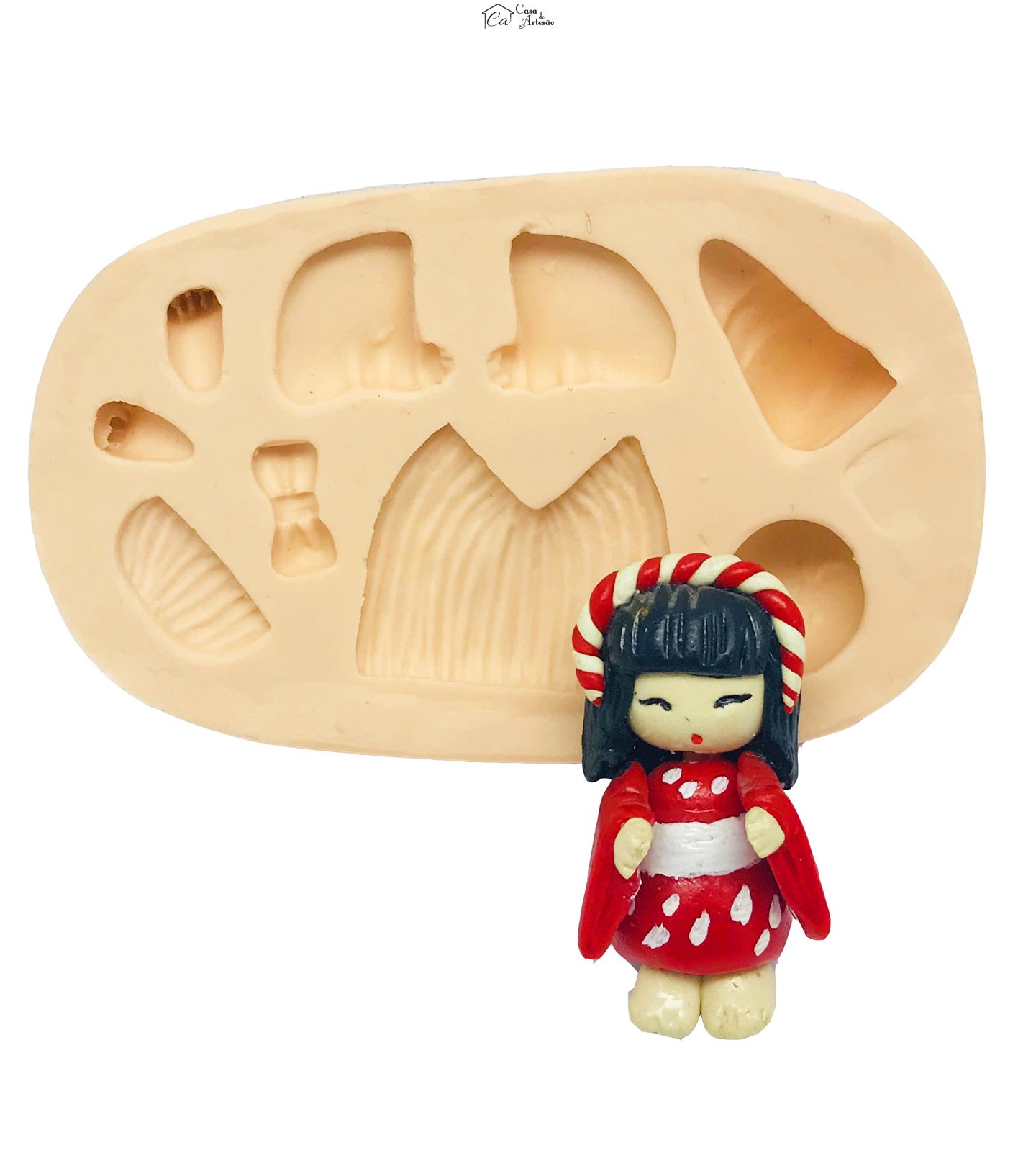 Molde de silicone - Chinesa