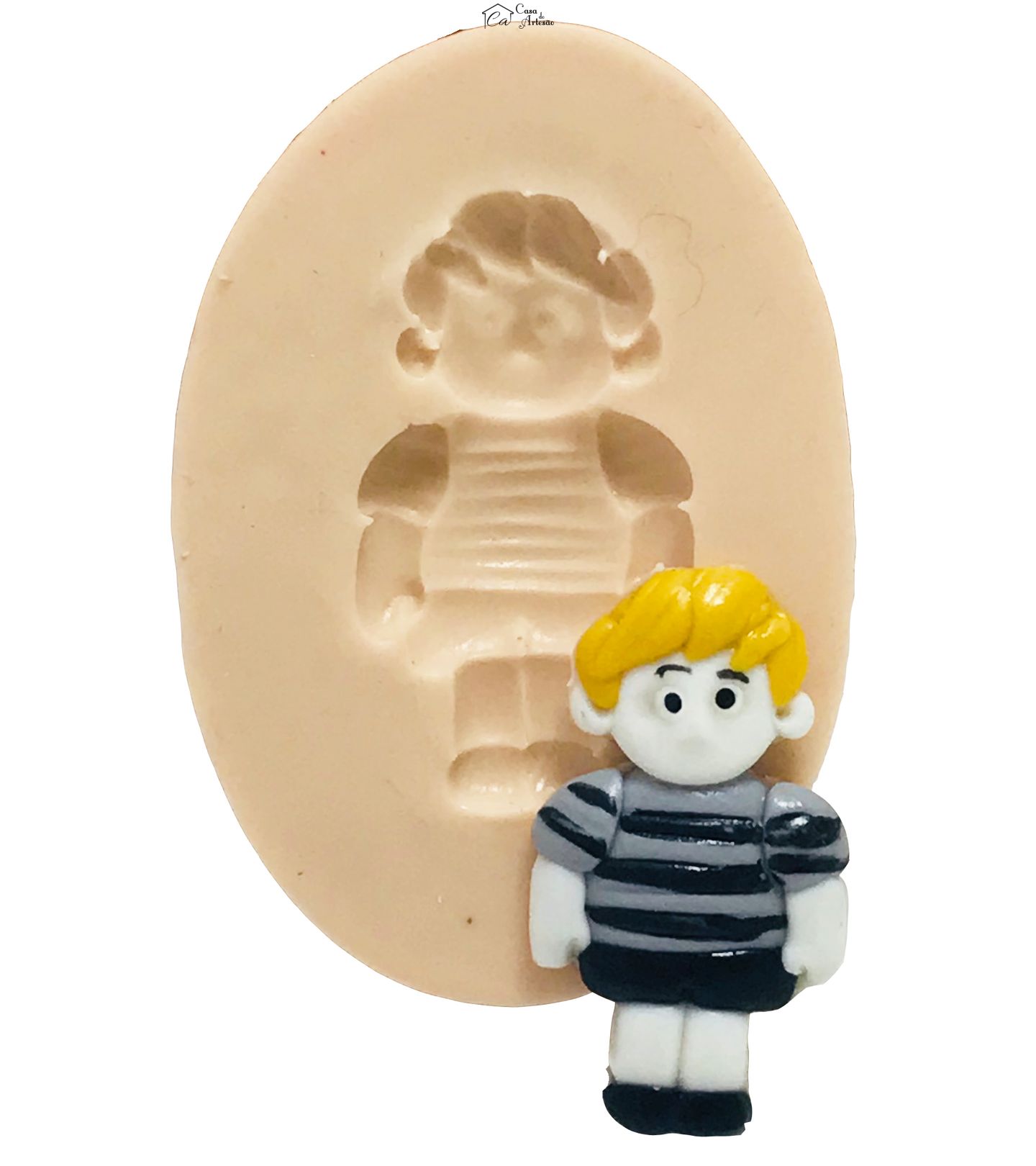 Molde de silicone - Familia Addams - Pugsley - Medio - P414