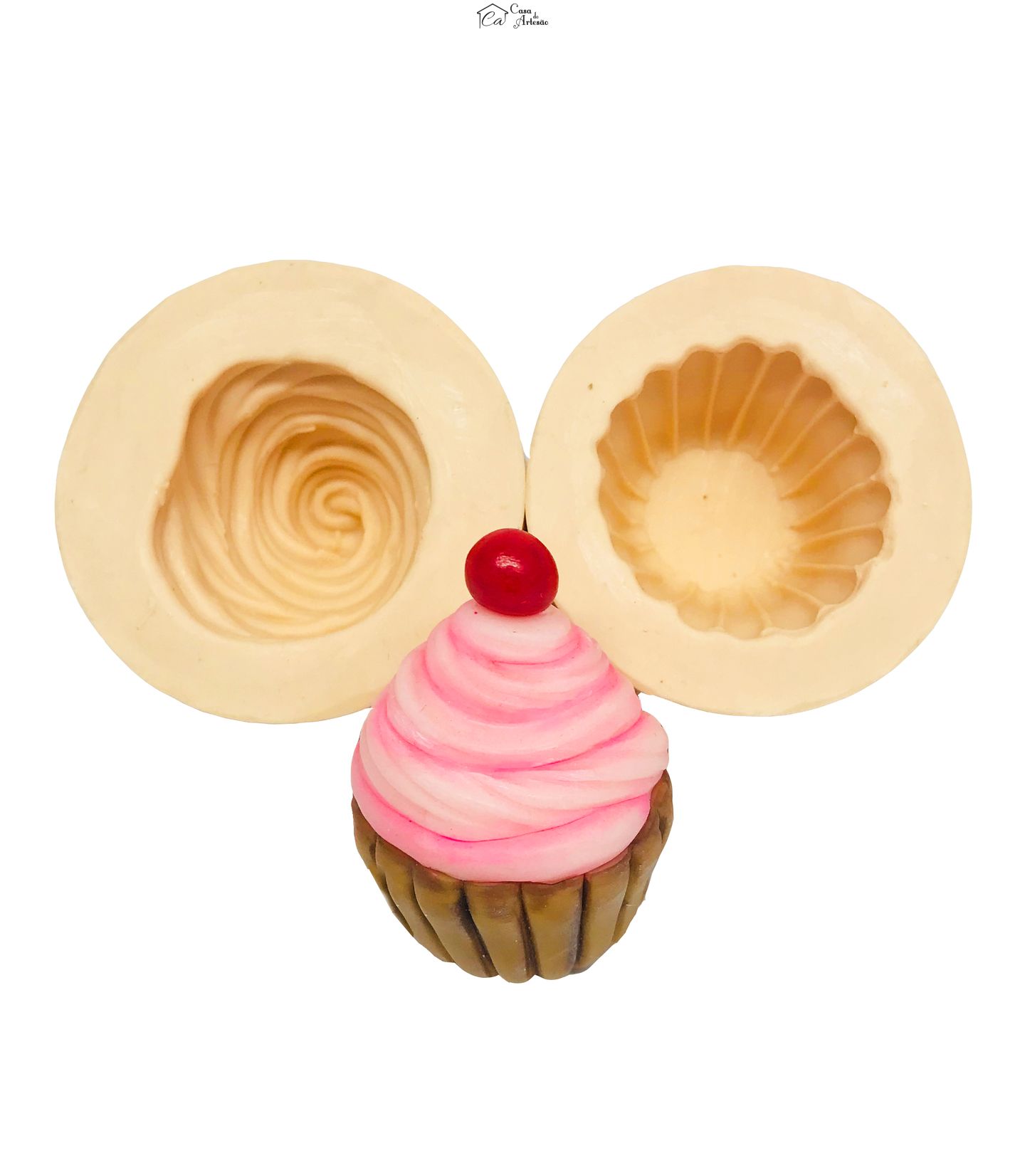 Molde de silicone - Bolo - Cupcakes