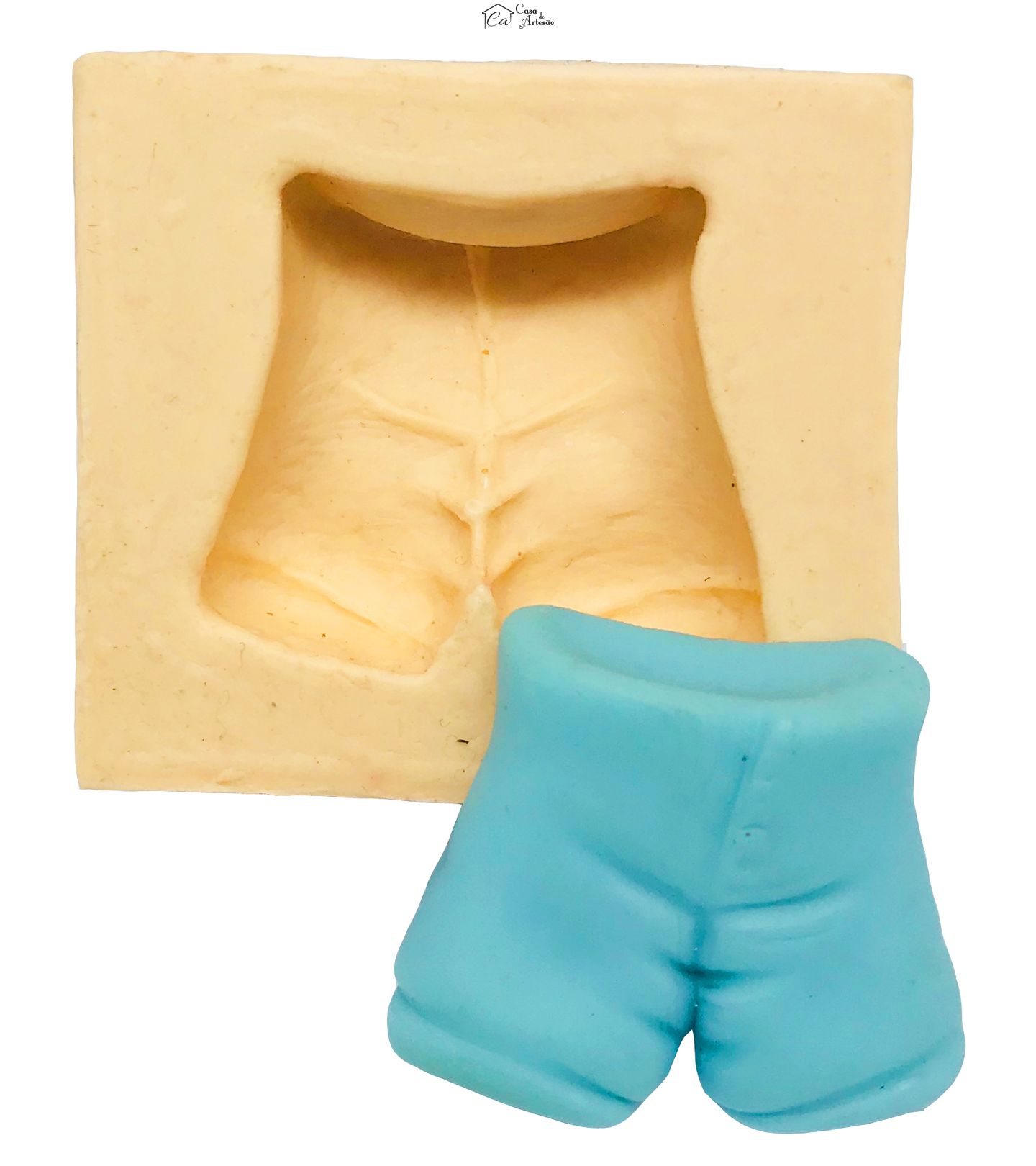 Molde de silicone - Shorts - P150