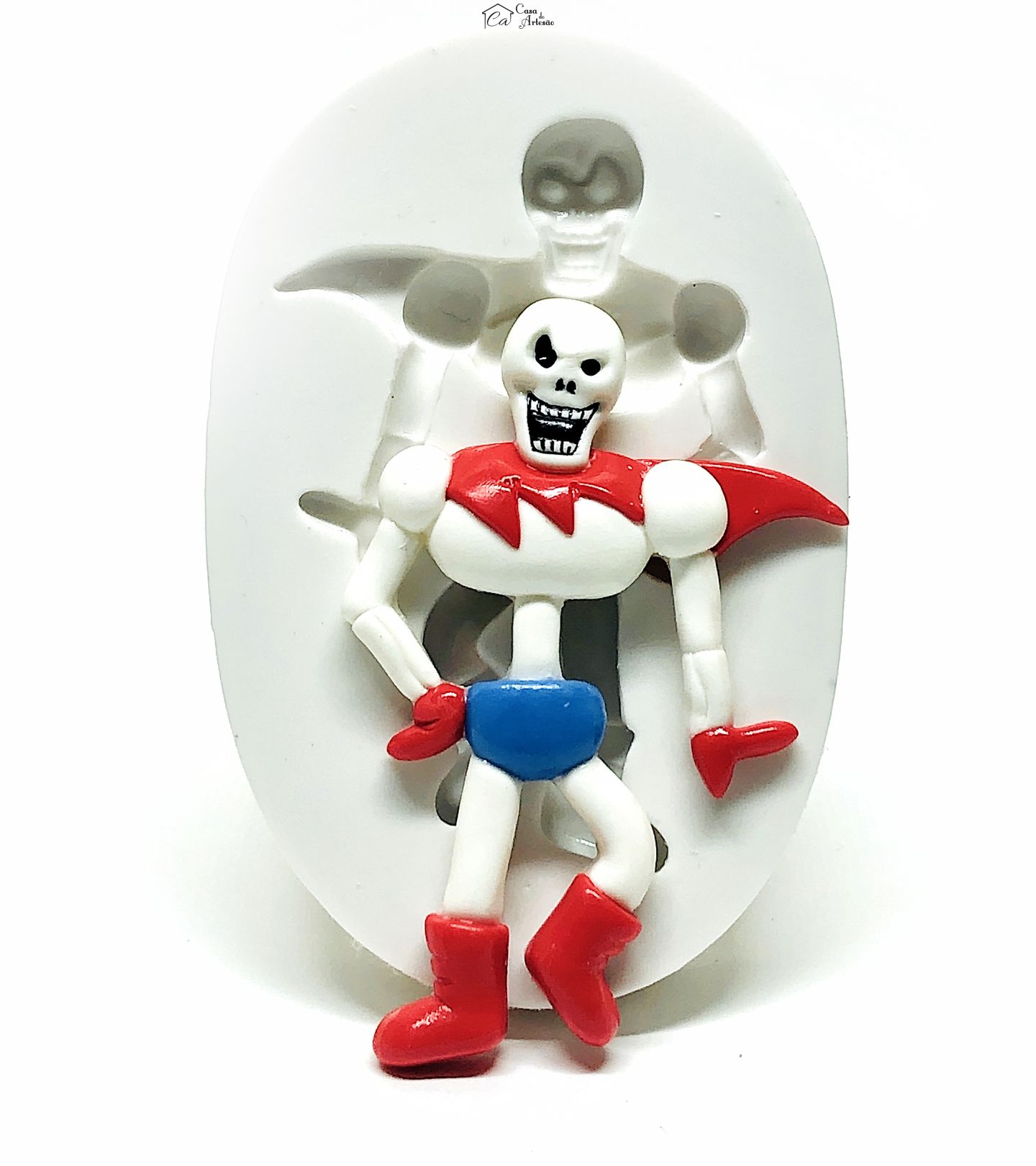 Molde de silicone - Sans Undertale - Papyrus - Grande - P1040