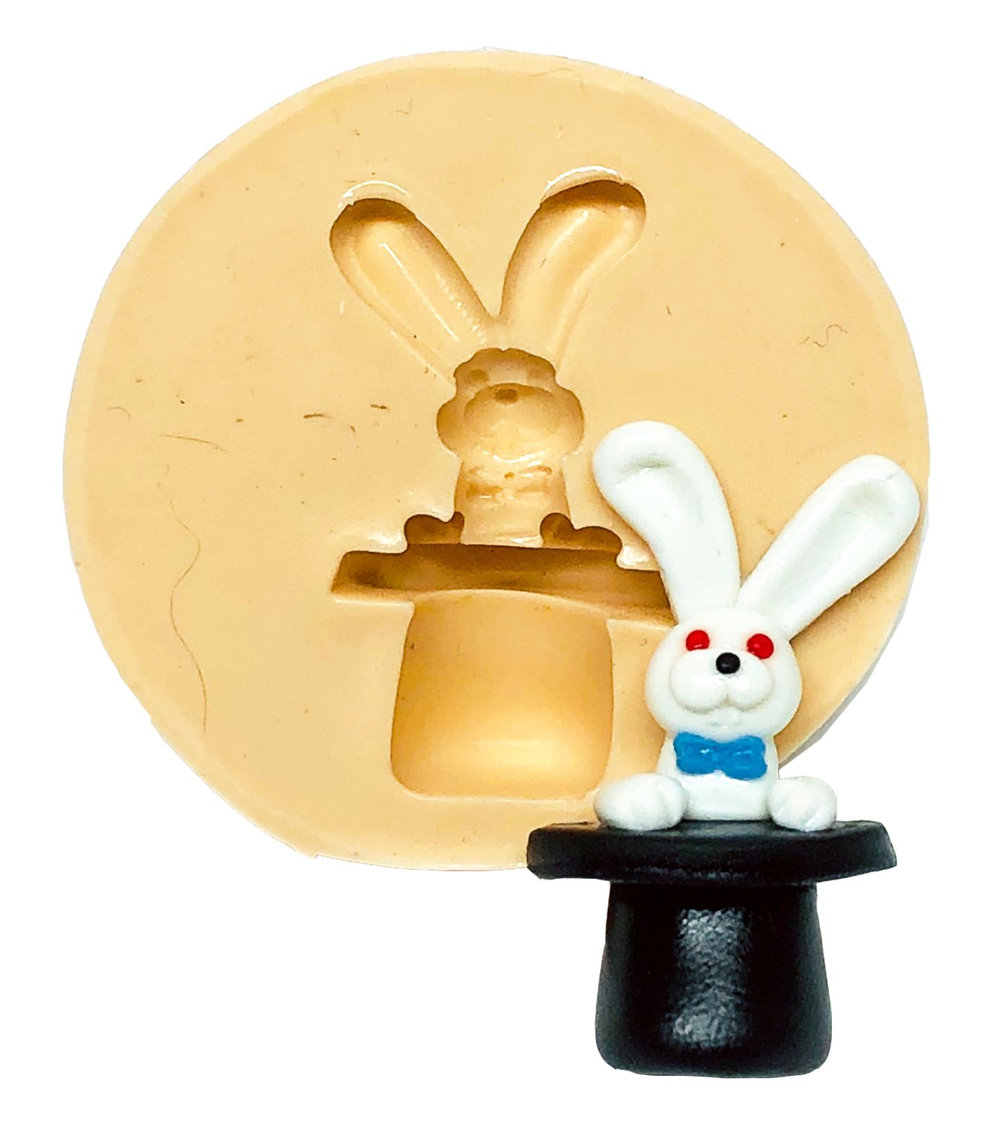 Molde de silicone - Circo - Coelho na Cartola - Pequeno - P664