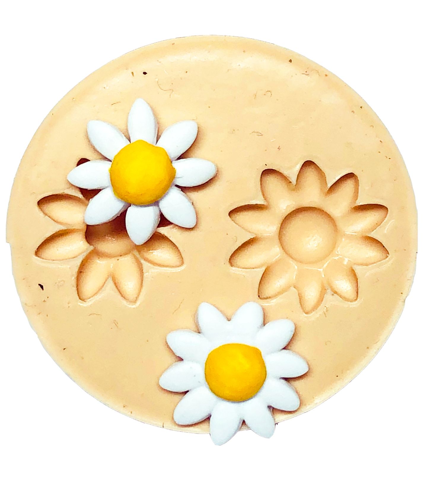 Molde de silicone - Margaridas - 02 Tipos - P704