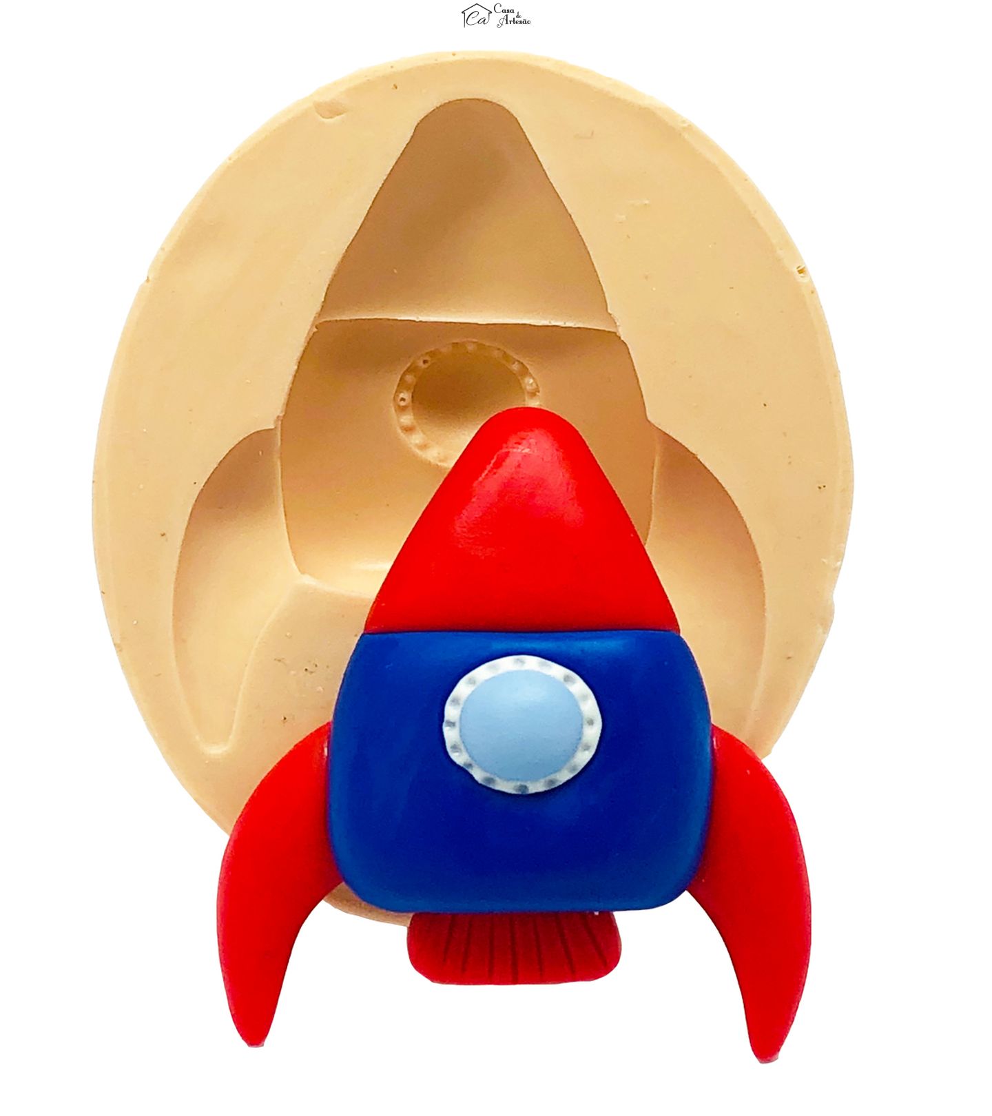 Molde de silicone - Foguete - Grande - P786