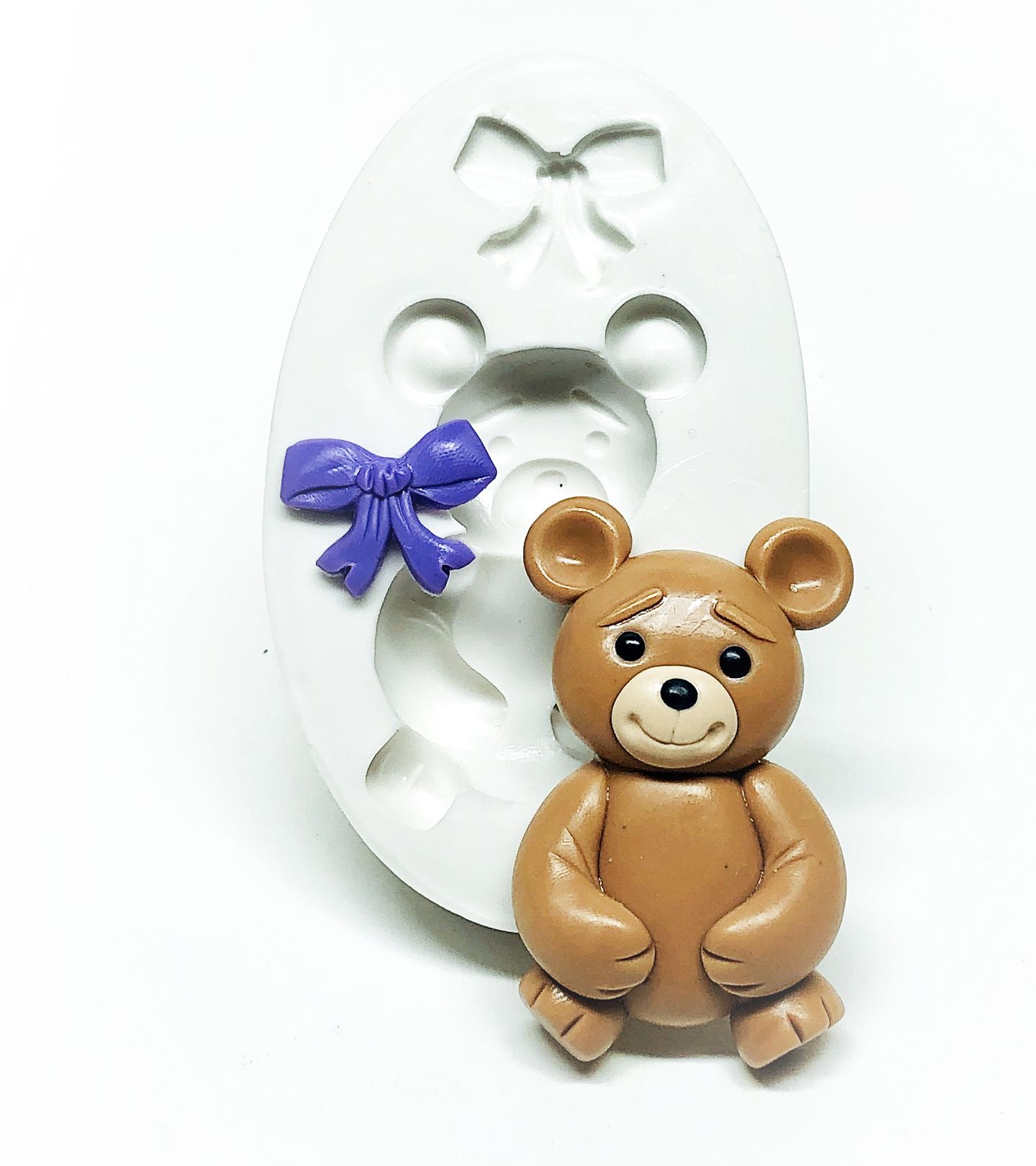 Urso com Laço - Medio - P955