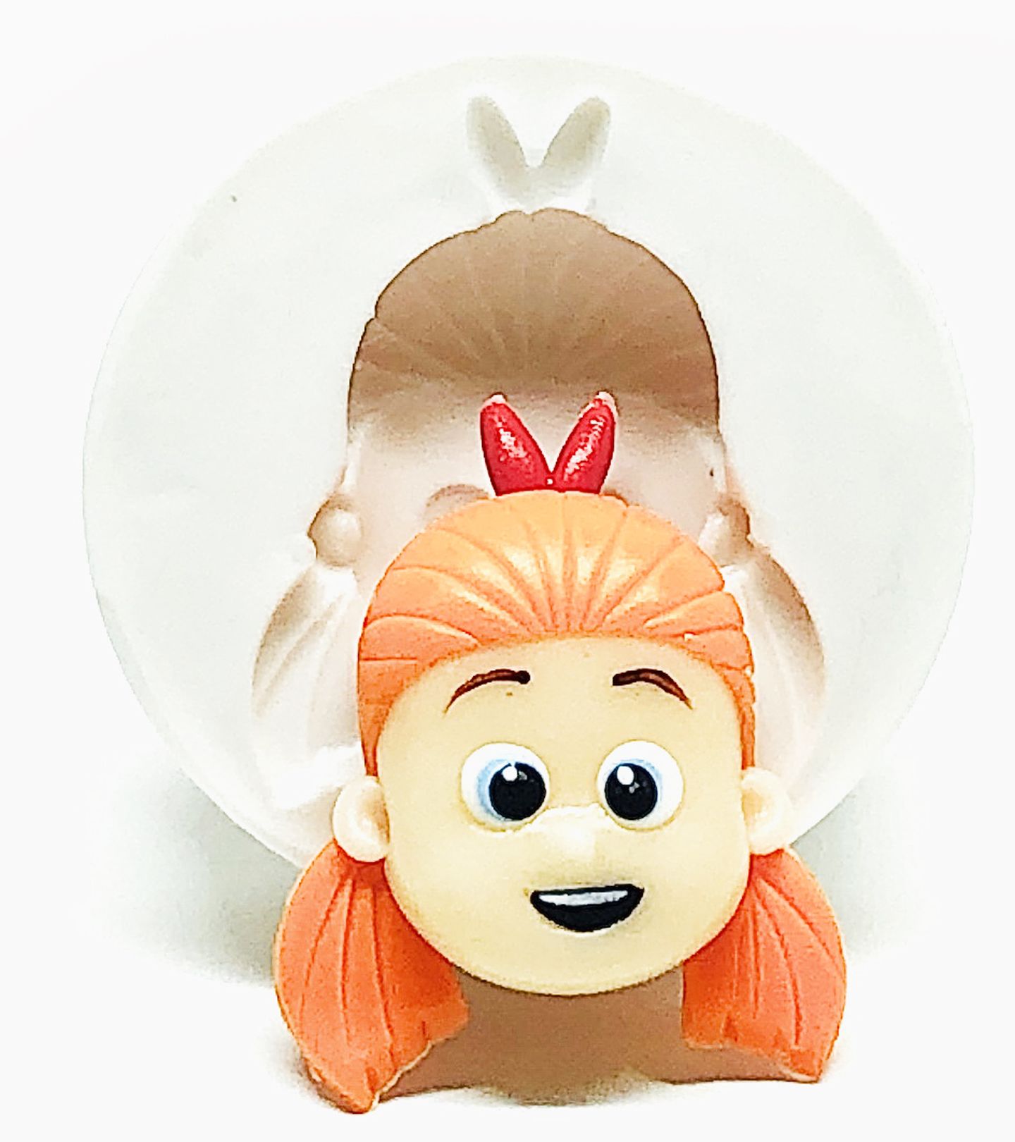 Os Aventureiros - Rosto Aventureira Laranja - Medio - P966