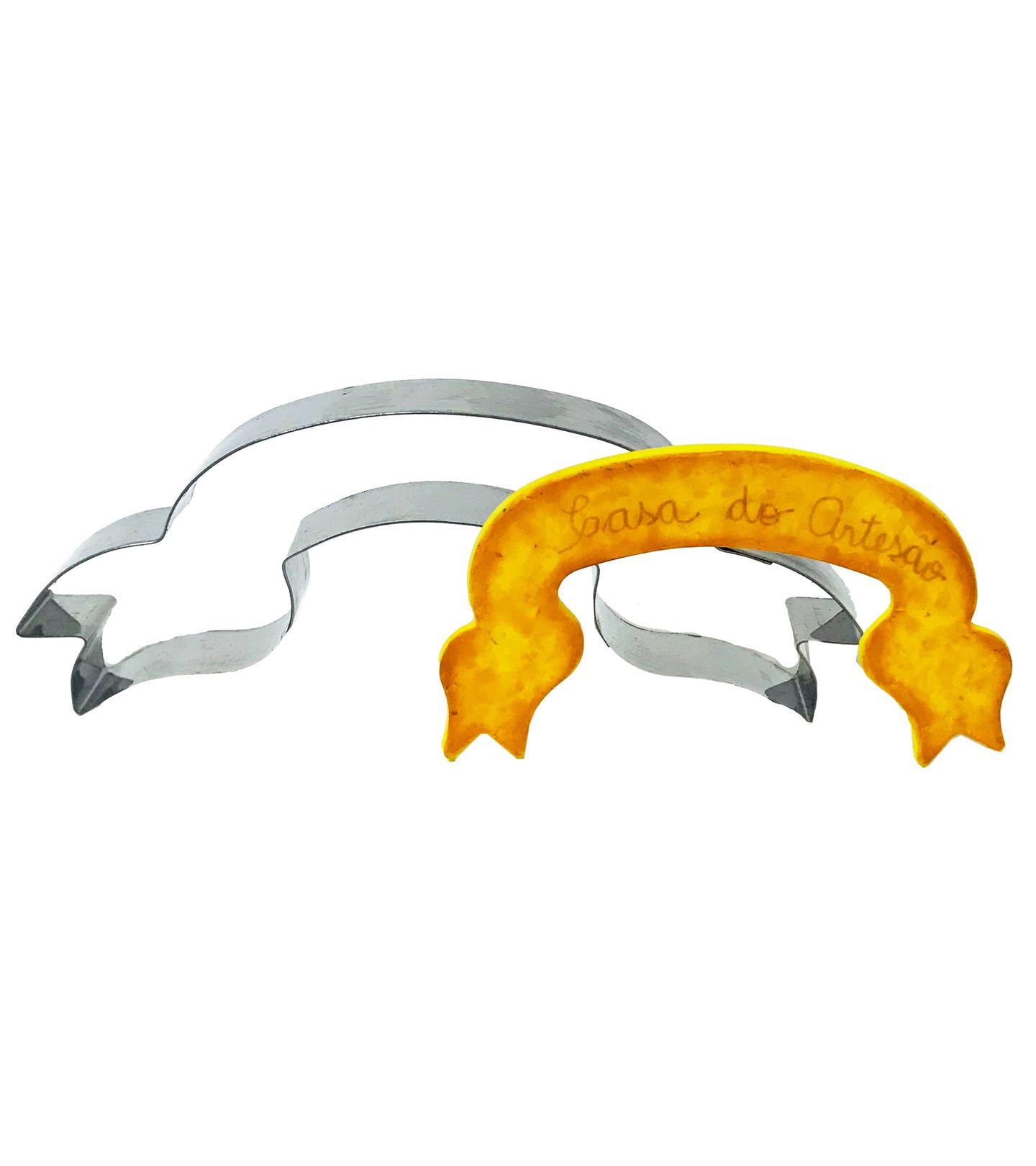 Cortador Aço - Decoração p/ Bolo - Recorte Faixa