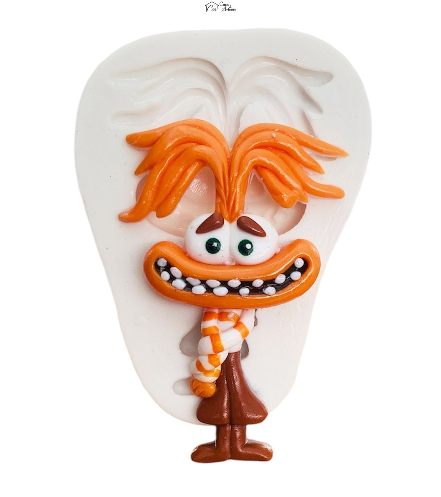 Molde de silicone - Divertida Mente - Ansiedade - Grande - P1249