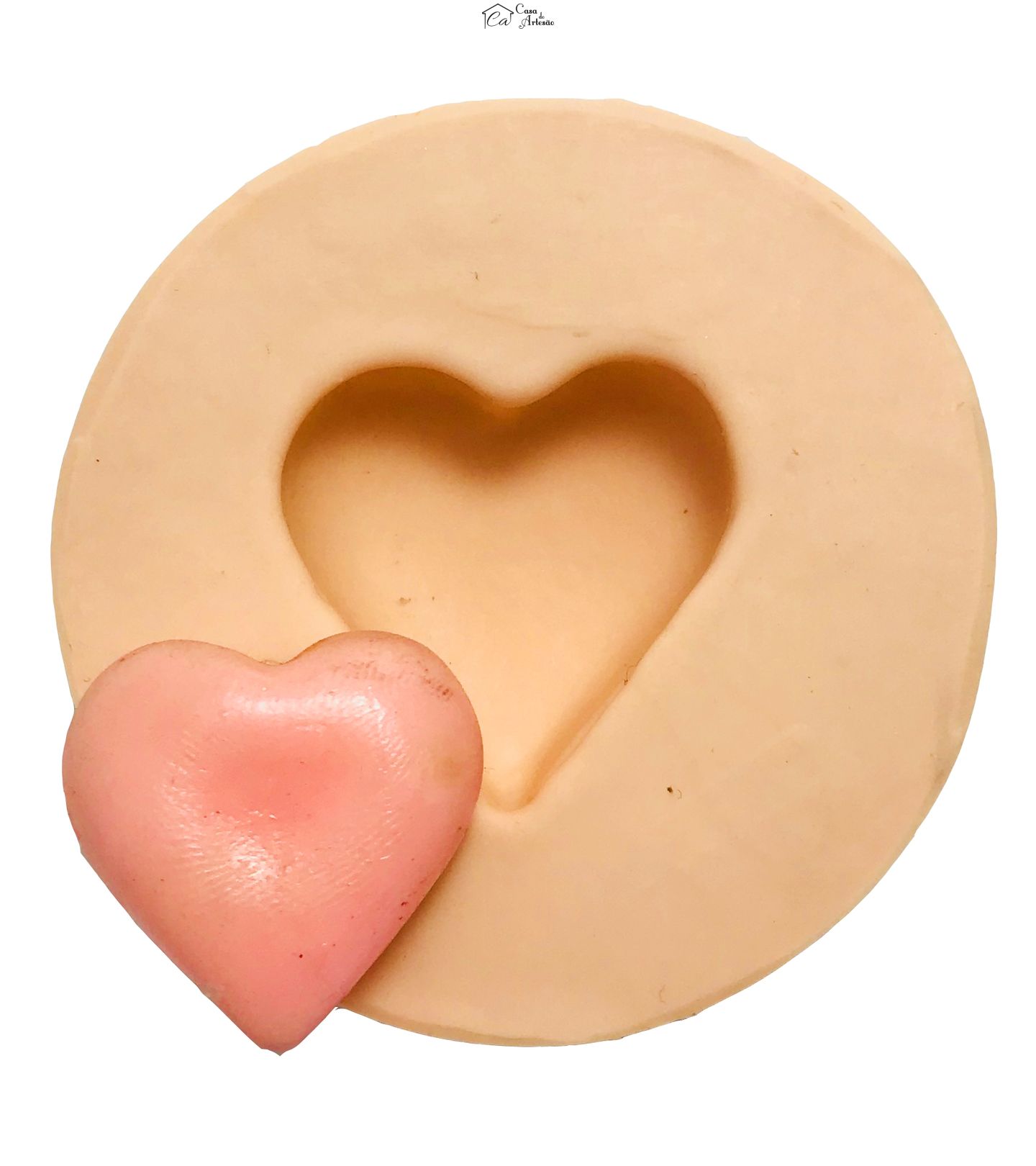 Molde de silicone - Coração