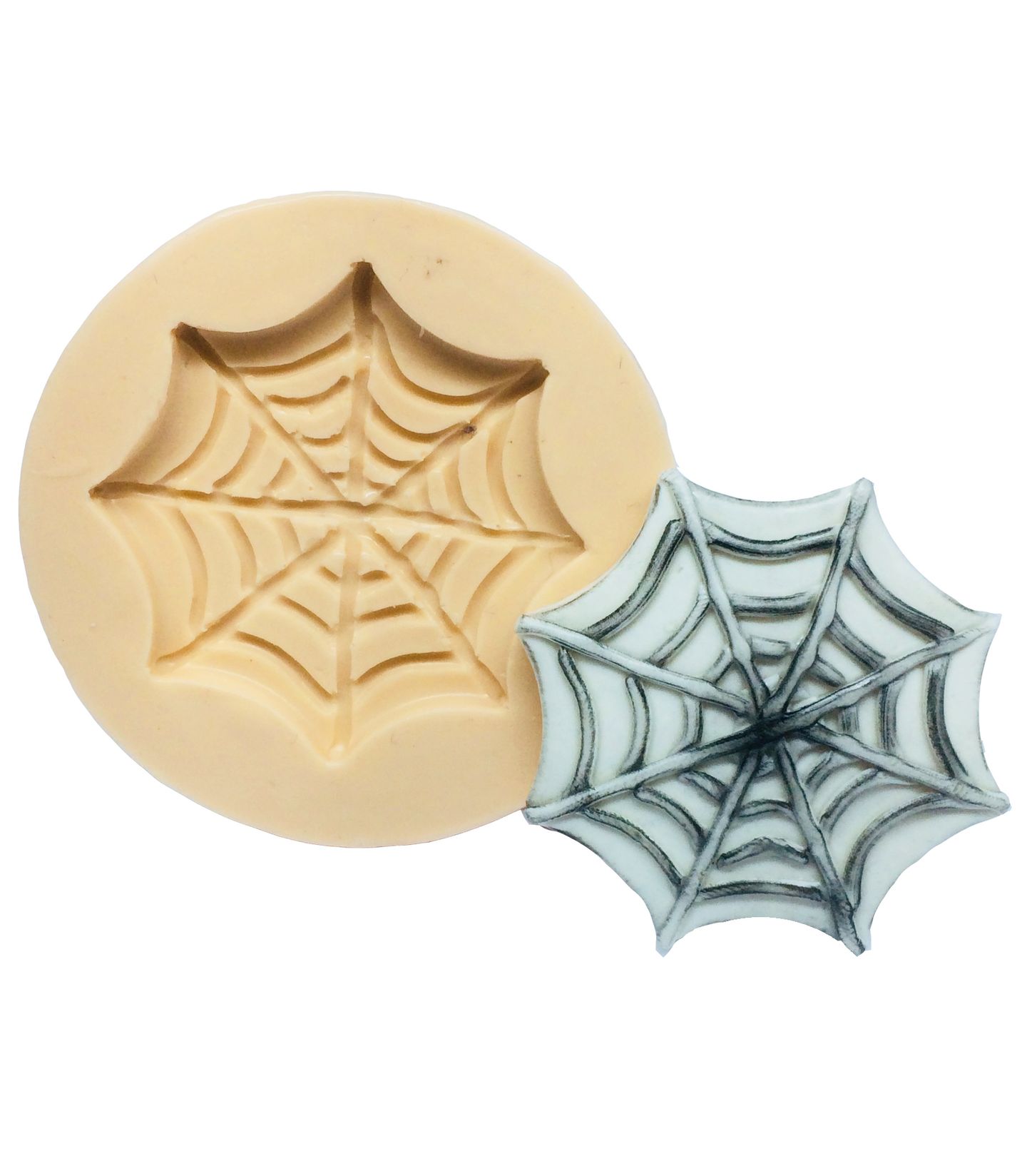 Molde de silicone - Teia de Aranha - Pequena - P329