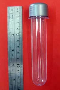 Tubets / Tubo de Ensaio - em Acrilico - 13 cm