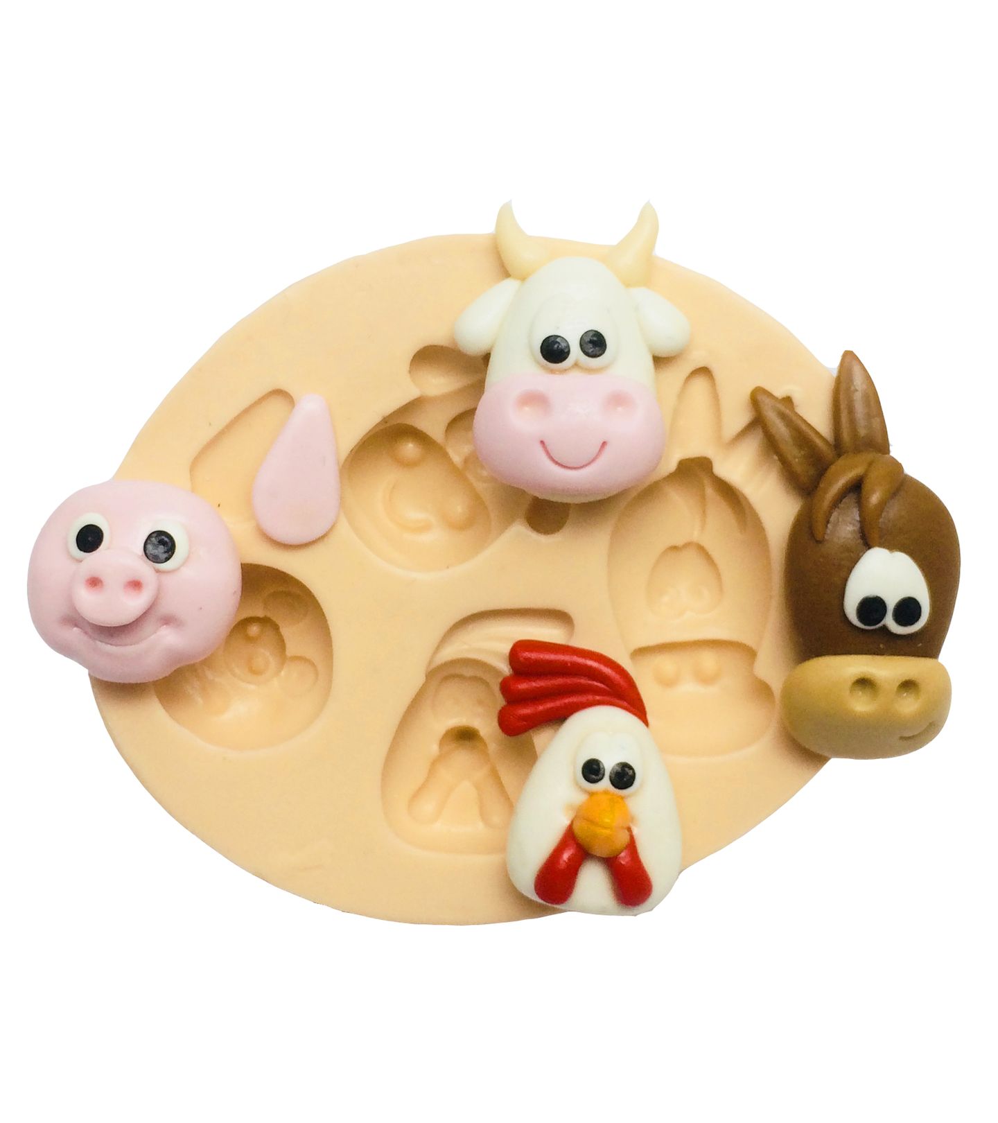 Fazendinha - Rosto Personagens Medio - P295