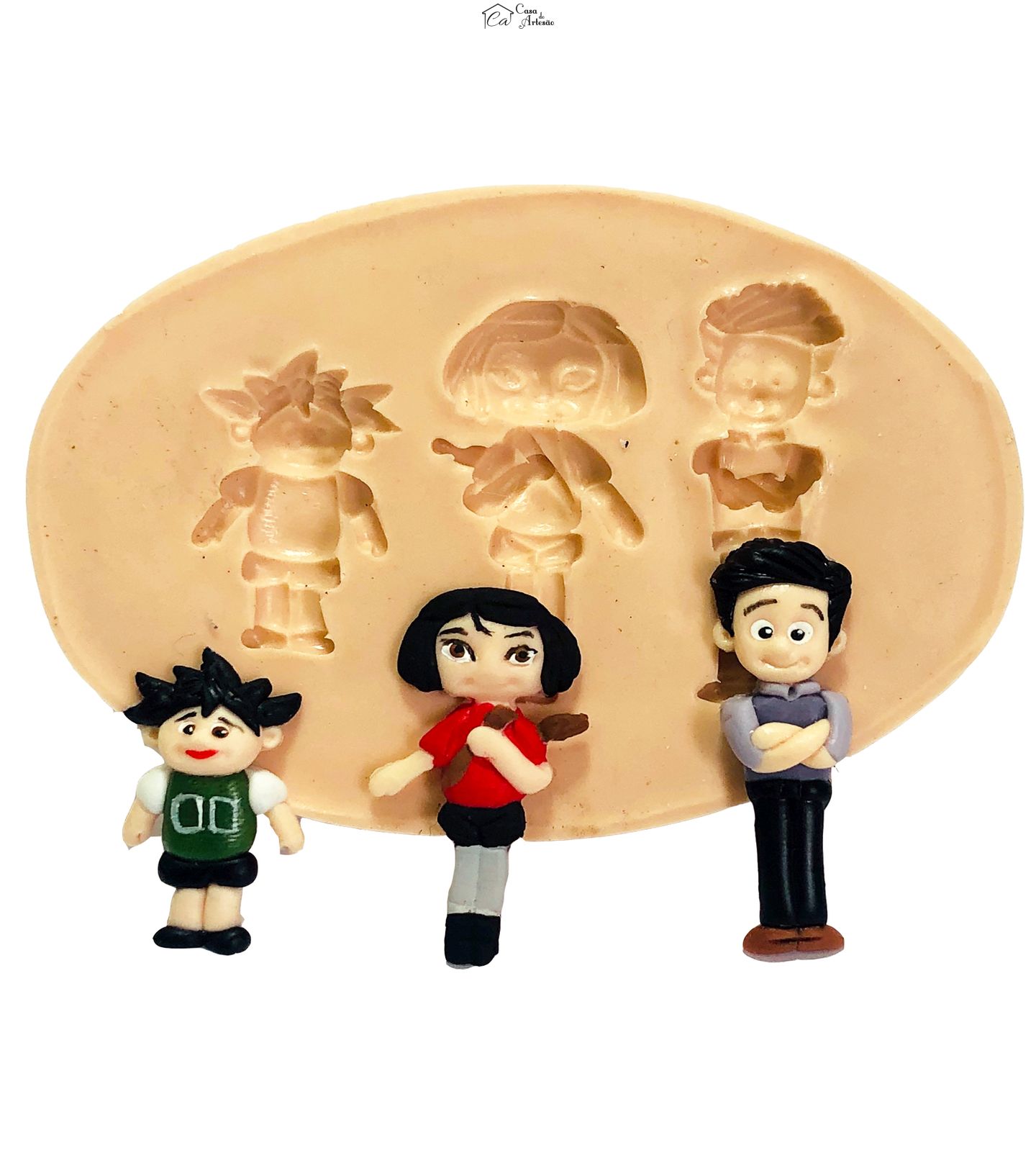 Molde de silicone - Abominavel - Personagens - Pequeno - P715