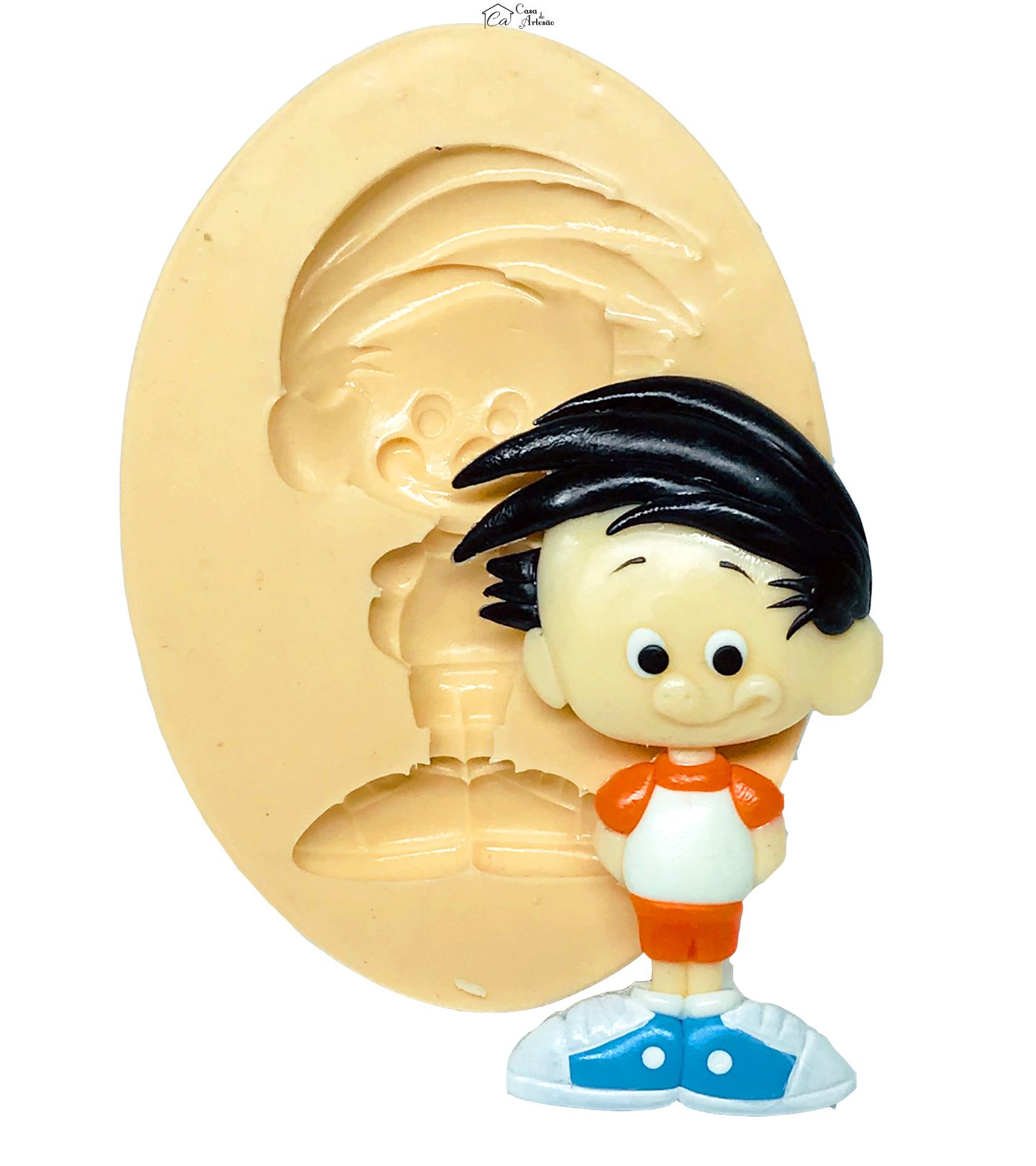 Molde de silicone - O Fantástico Mundo de Bobby - Bobby - Grande - P629