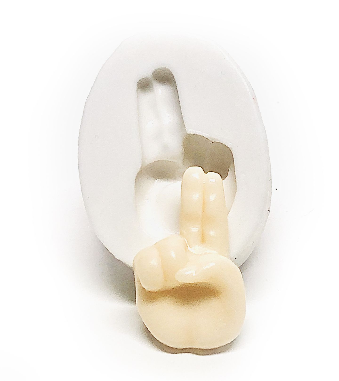 Alfabeto Libras - U - Pequeno - P1096