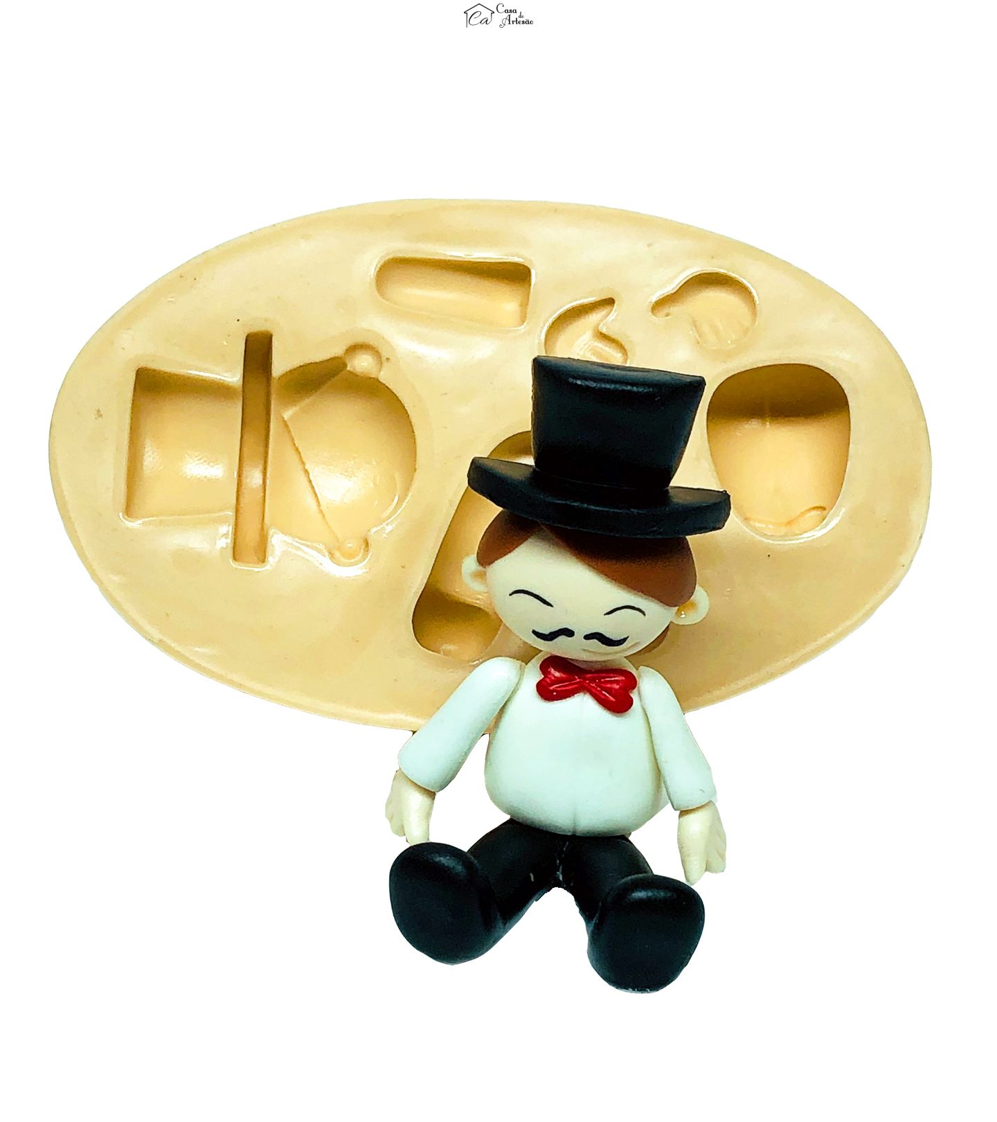 Molde de silicone - Circo - Magico - Grande - P659