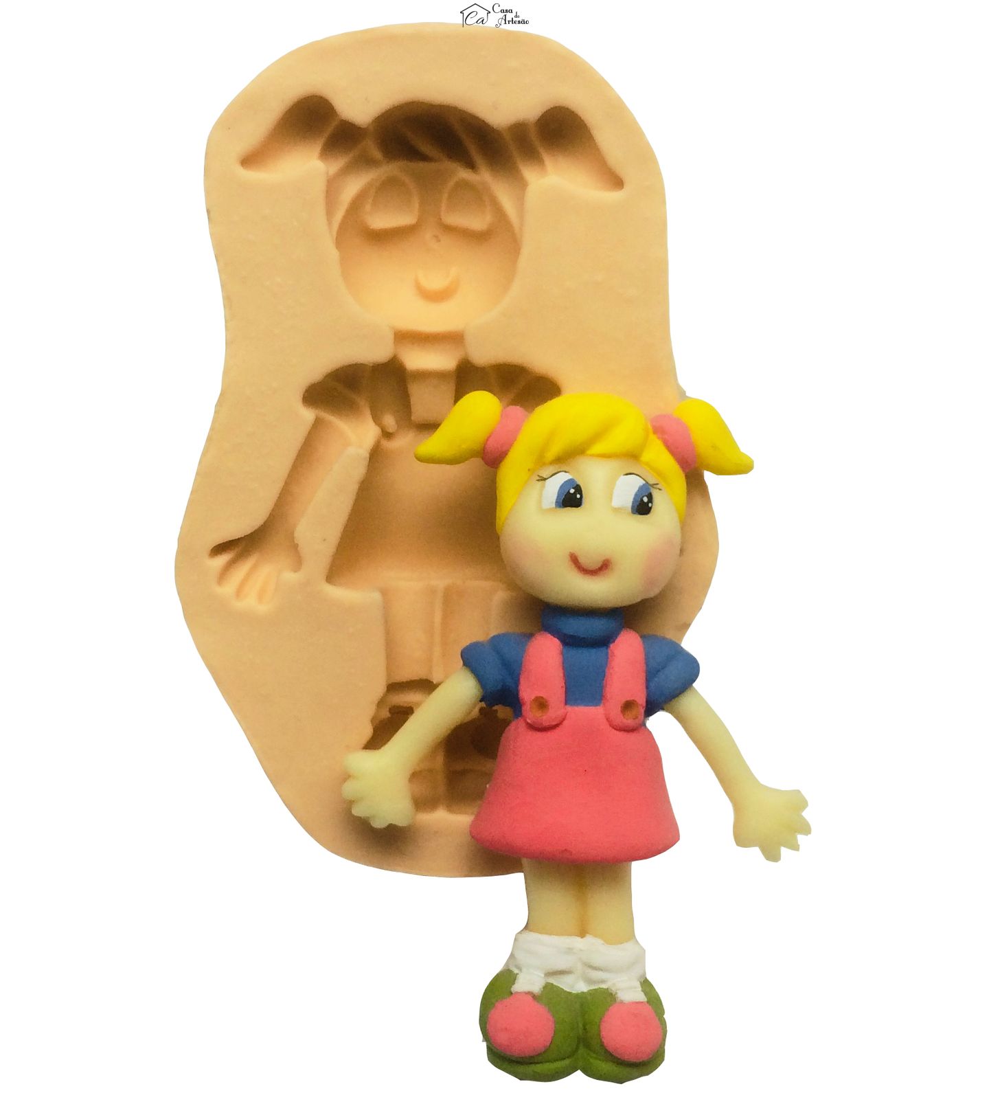 Molde de silicone - Xuxinha - P40