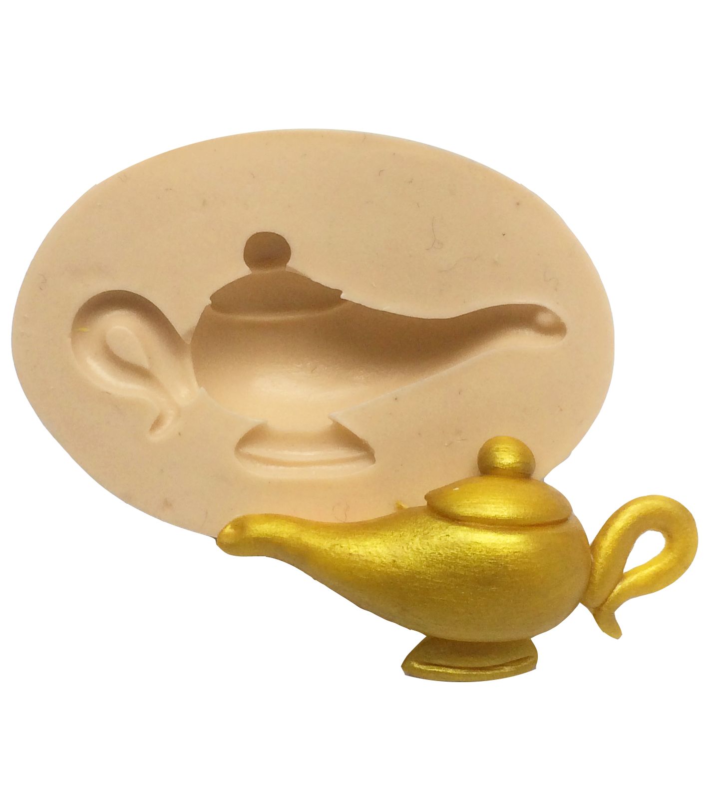 Molde de silicone - Aladim - Lampada - Media - P352