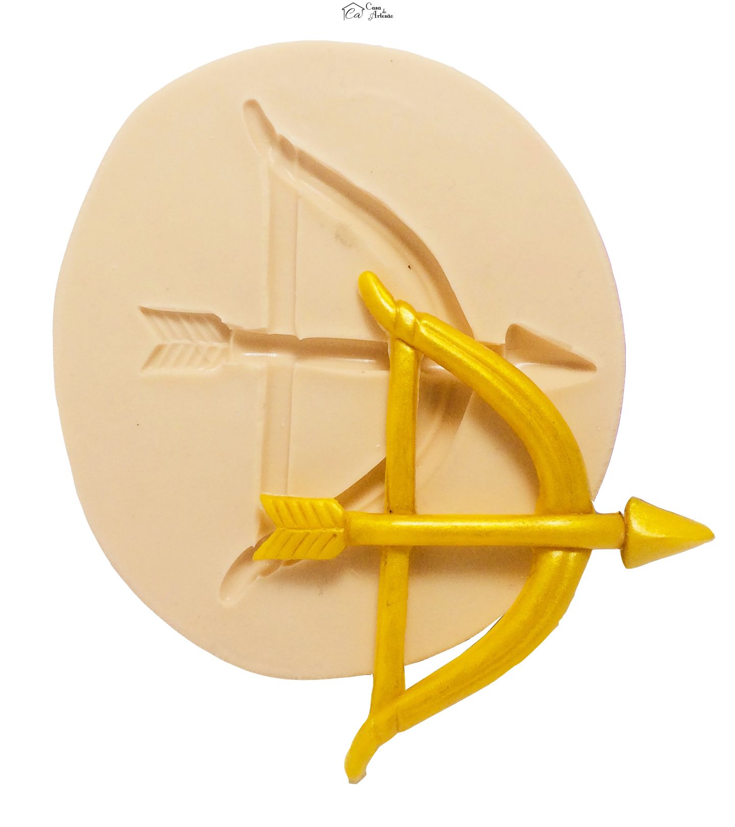 Molde de silicone - Arco e Flecha - Mod.02 - Grande - P407