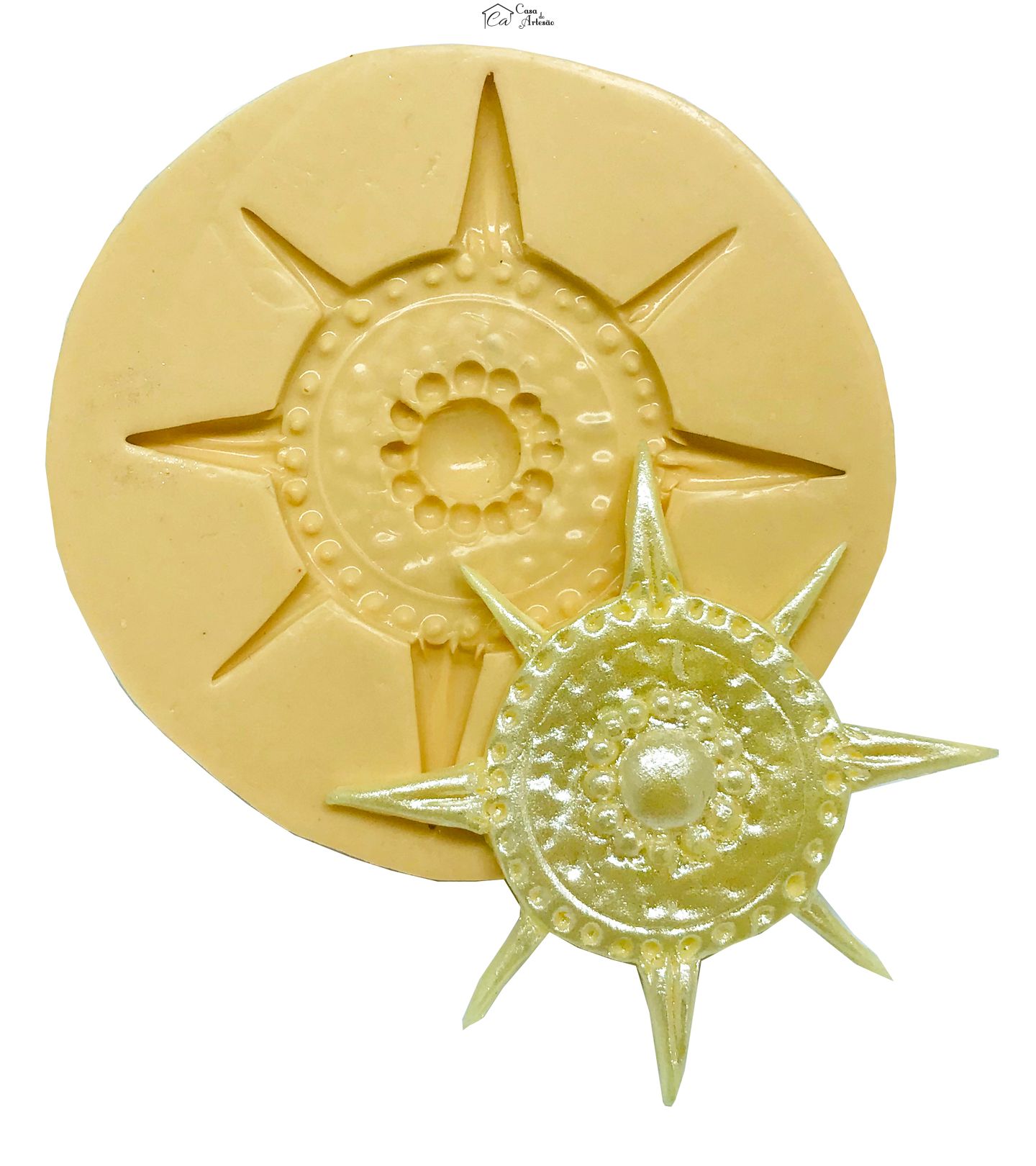 Molde de silicone - Estrela