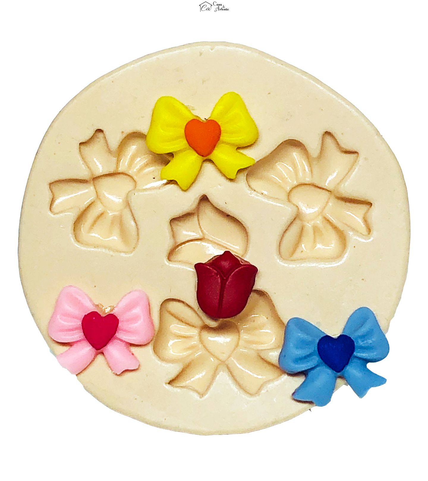 Molde de silicone - Laços - 3