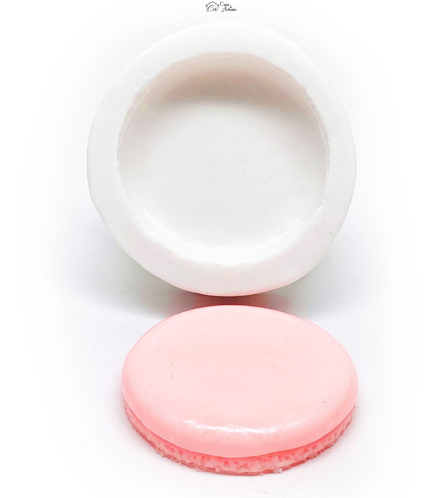 Molde de silicone - Doce - Macaron - Grande - P1204