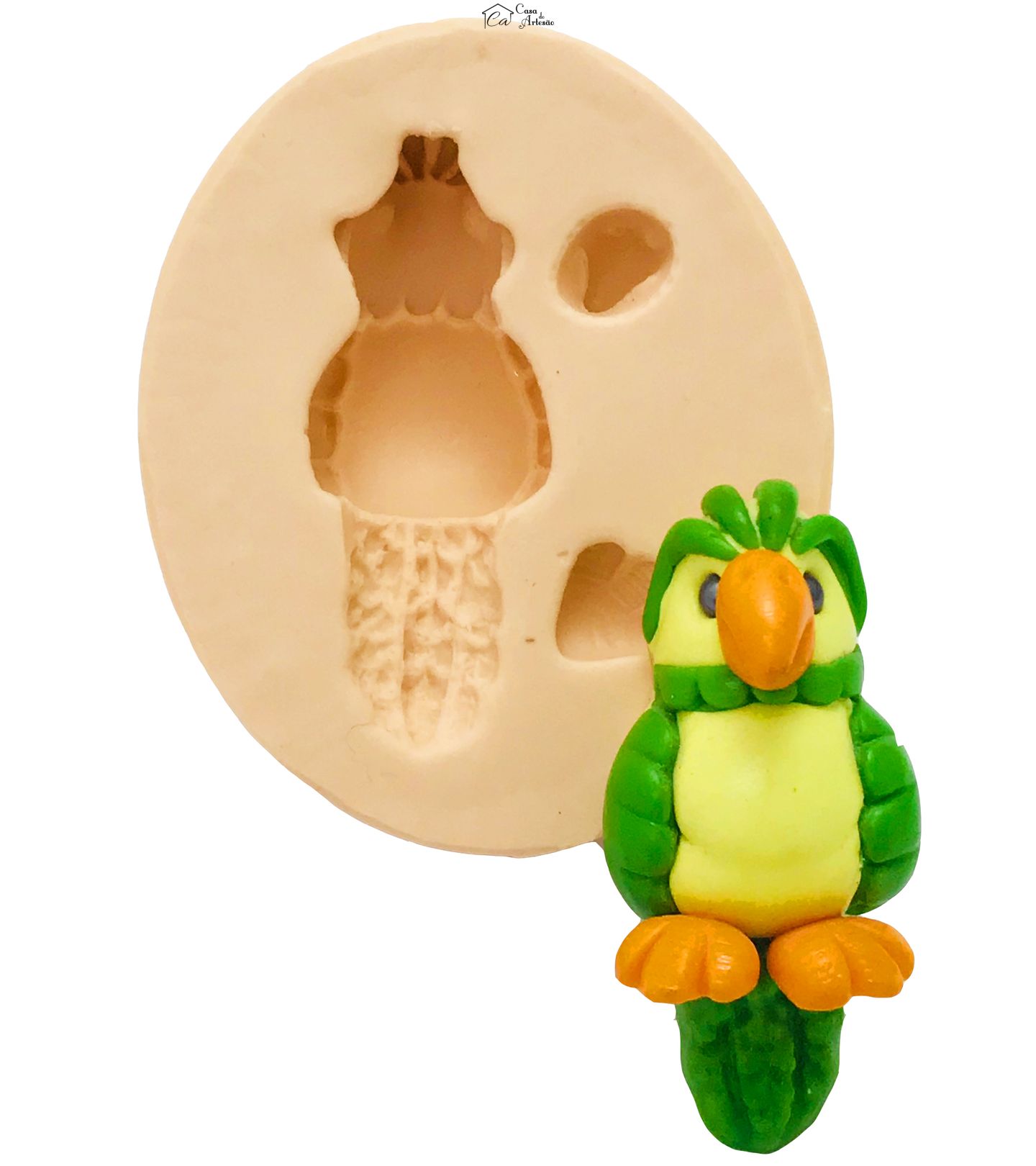 Molde de silicone - Louro José